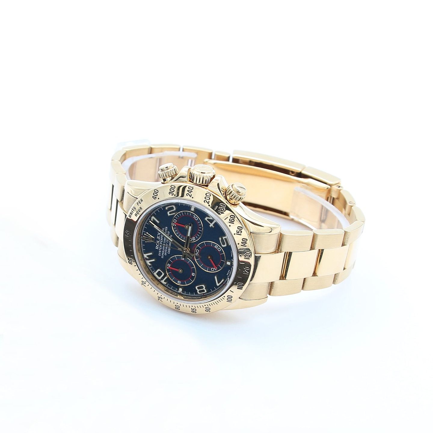 Rolex Daytona 116528 (Unknown (random serial)) - 40 mm Yellow Gold case (7/8)