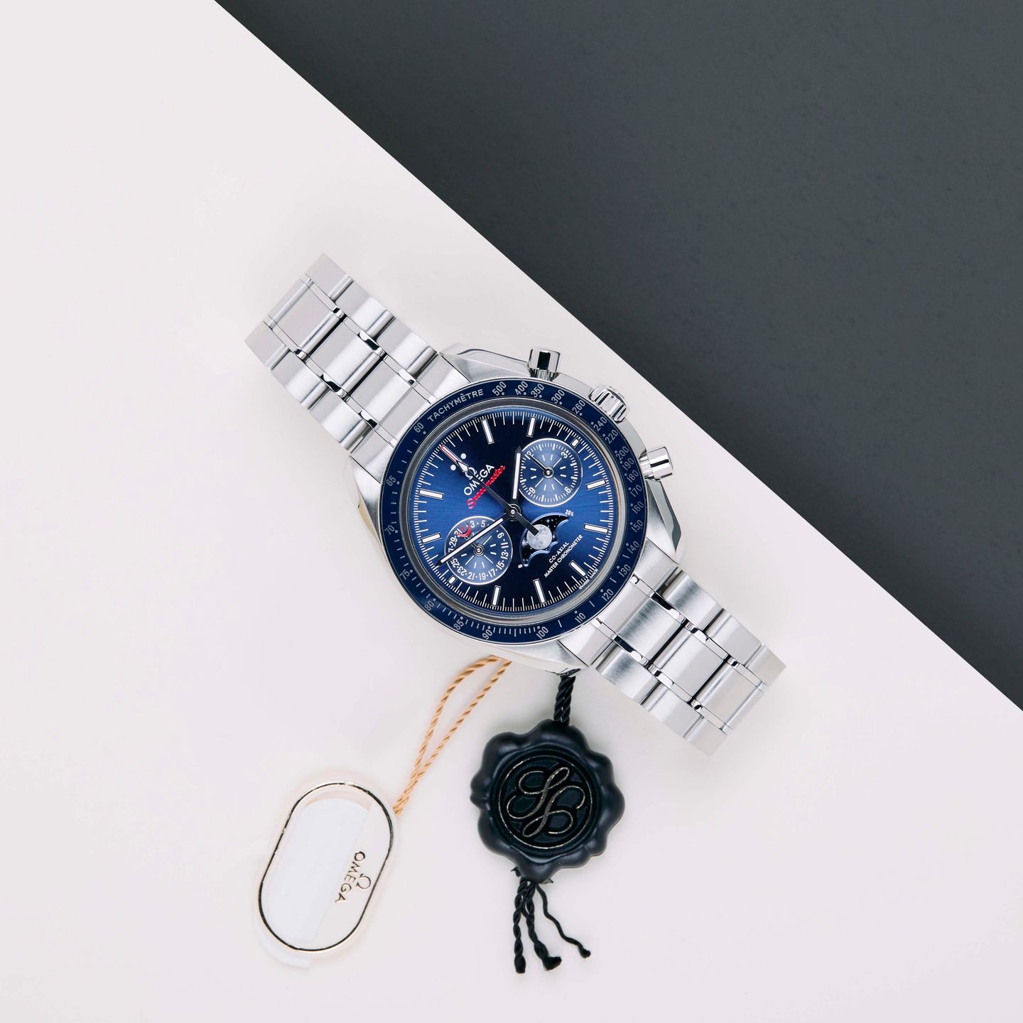 Omega Speedmaster Moonphase 304.33.44.52.03.001 - (2/8)