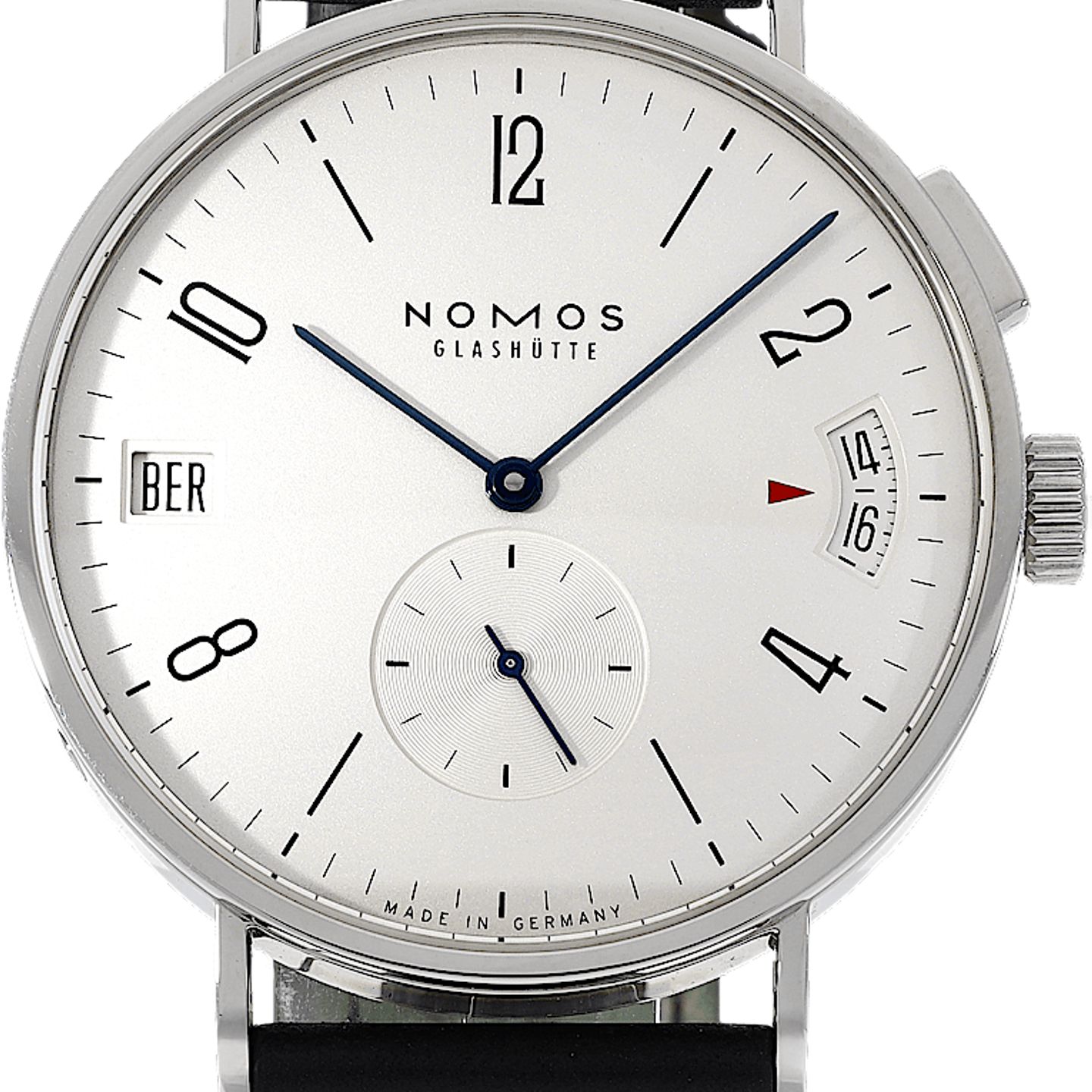 NOMOS Tangomat GMT 635 (2025) - White dial 40 mm Steel case (2/5)