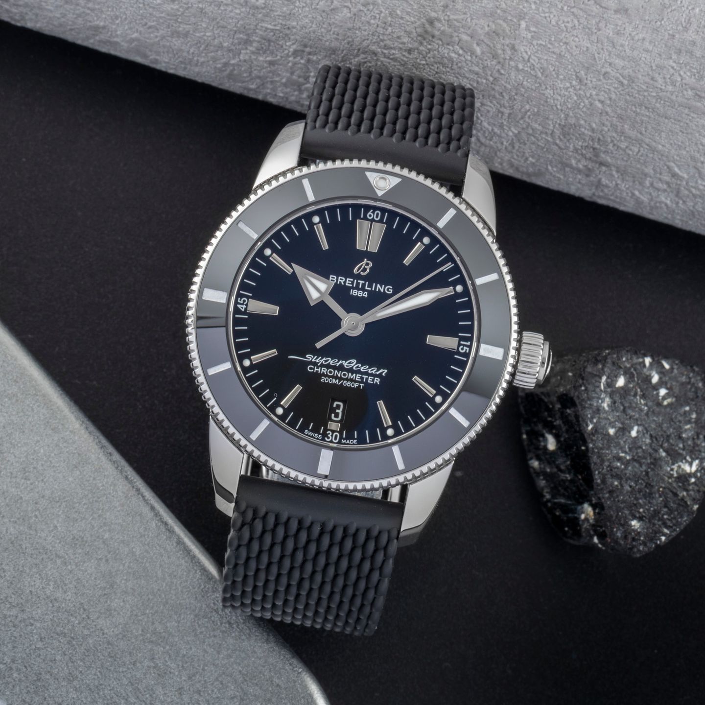 Breitling Superocean Heritage AB2030 (Onbekend (willekeurig serienummer)) - 44mm Staal (1/8)