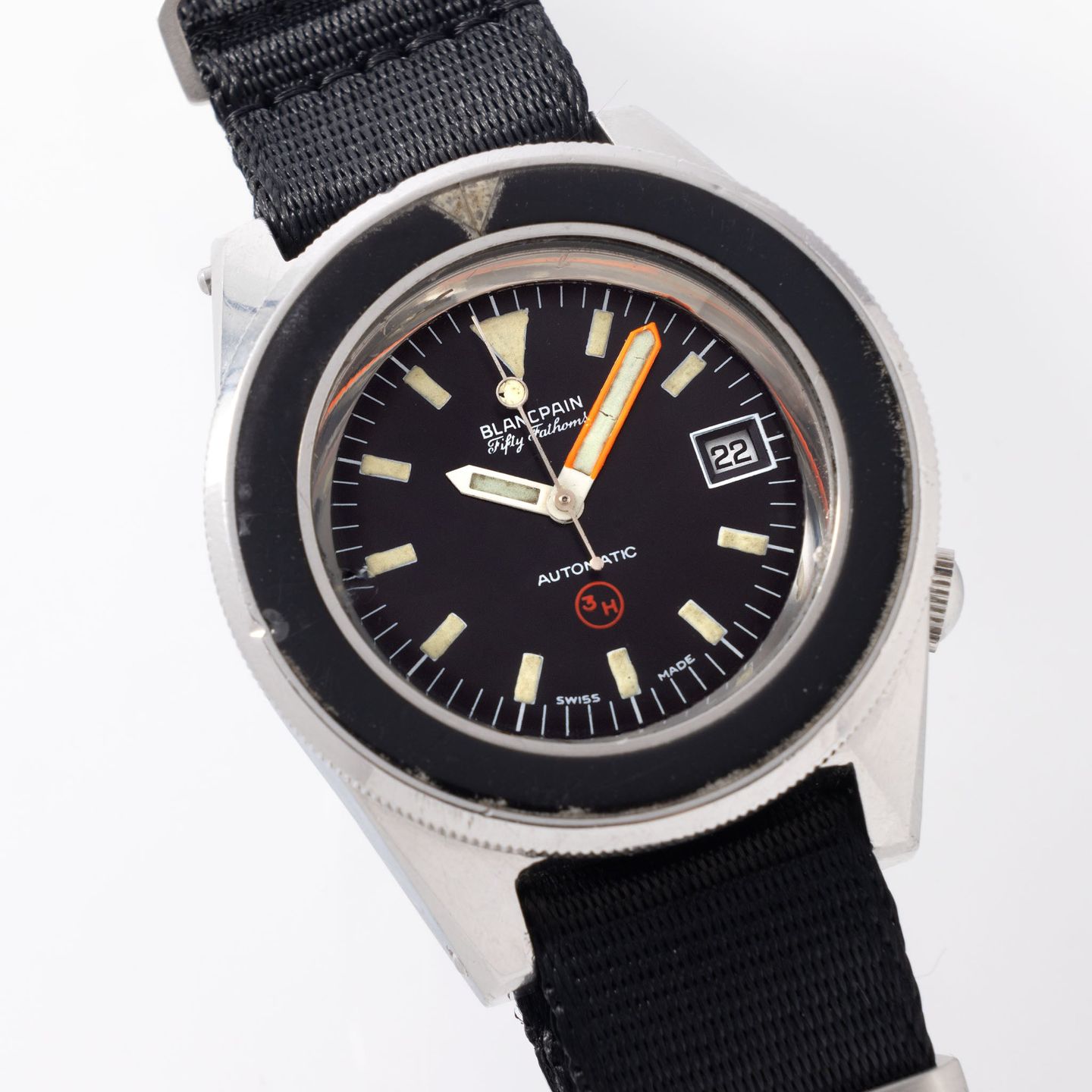 Blancpain Fifty Fathoms Unknown (1970) - Zwart wijzerplaat 41mm Staal (2/8)