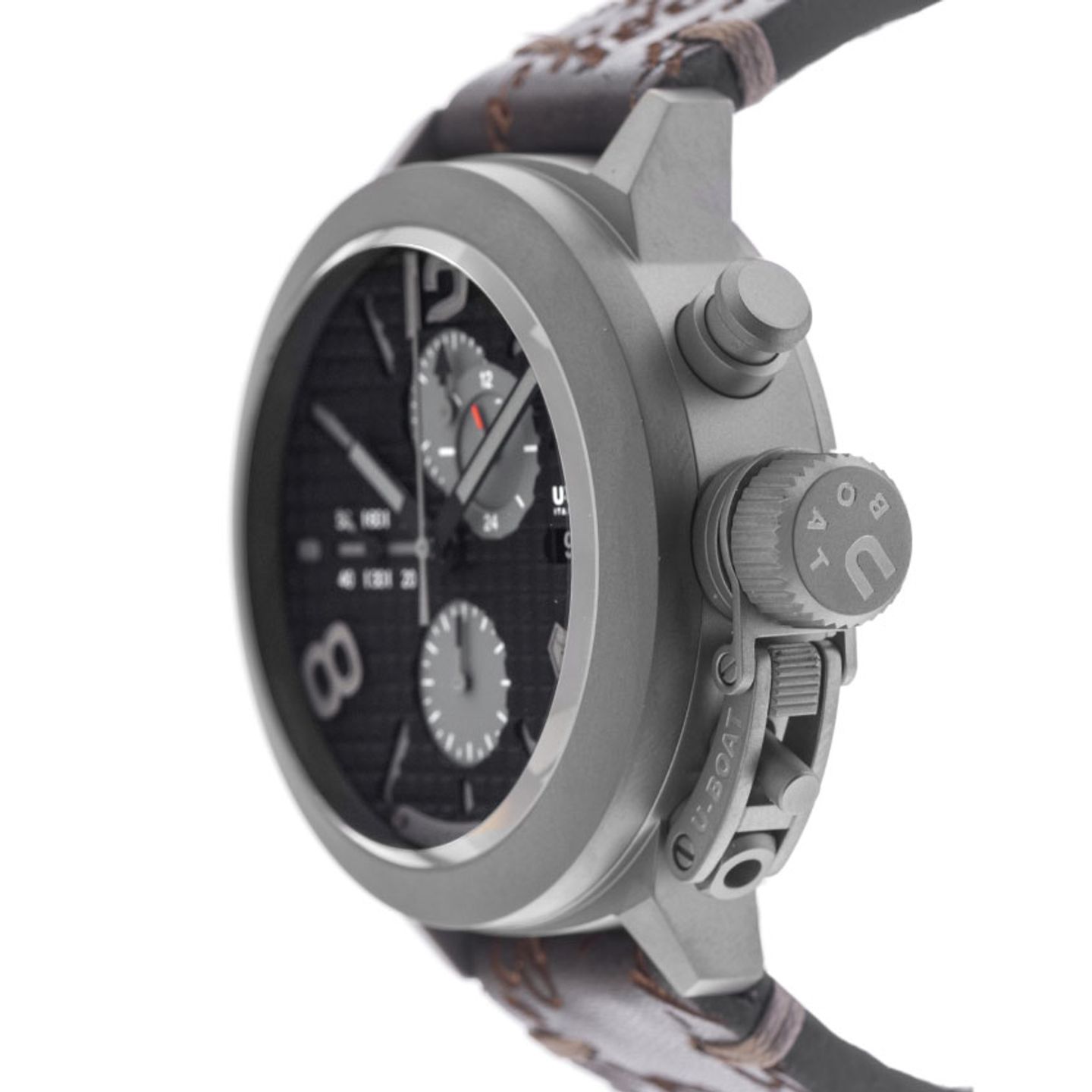 U-Boat Classico 3004 (Unknown (random serial)) - Black dial 45 mm Titanium case (4/7)