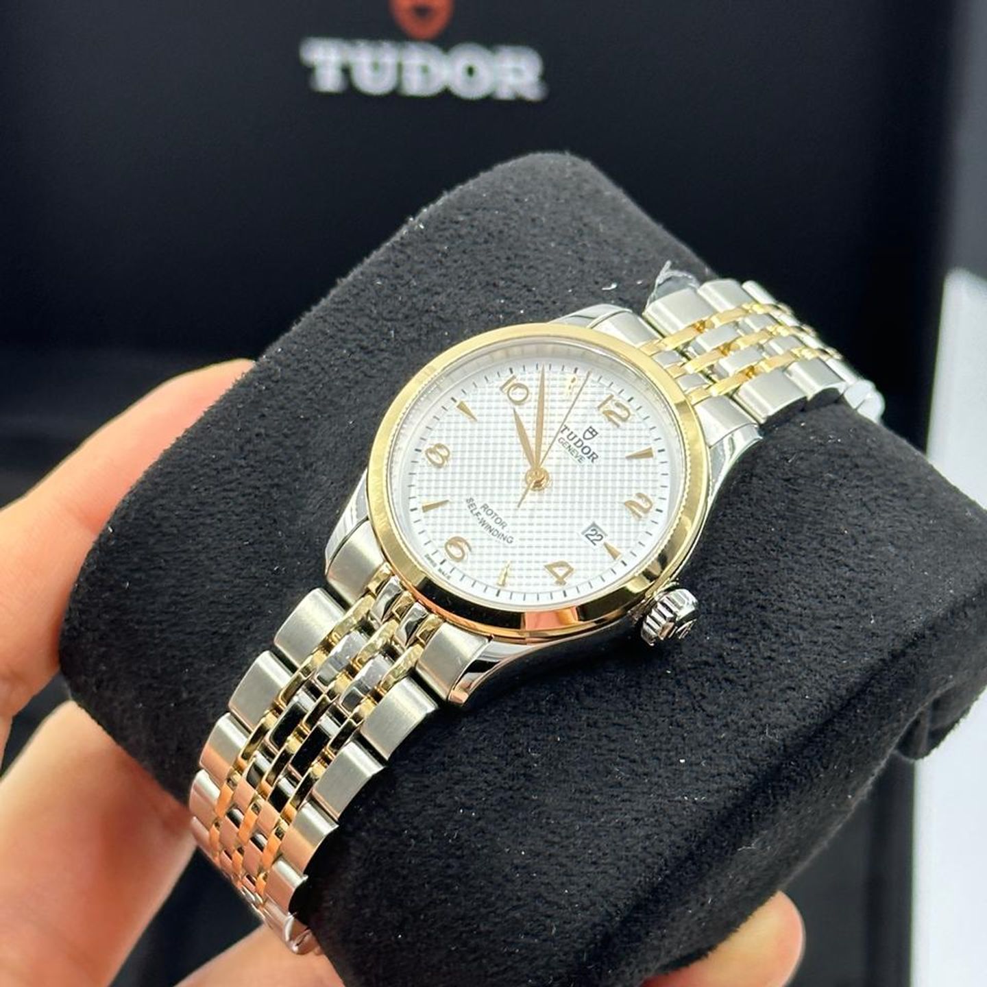 Tudor 1926 91351 (2026) - Zilver wijzerplaat 28mm Staal (8/10)