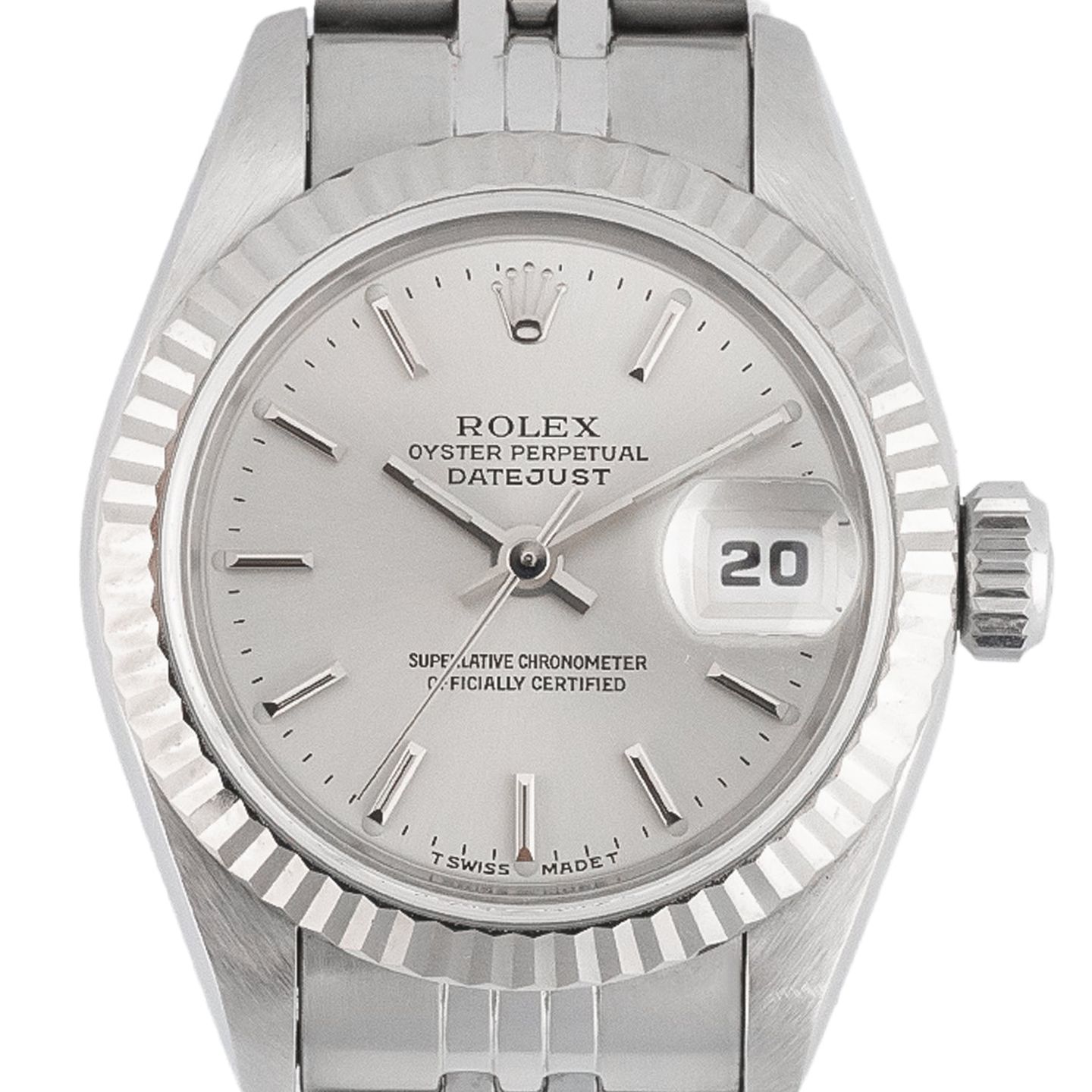 Rolex Lady-Datejust 69174 (1999) - 26mm Staal (2/5)