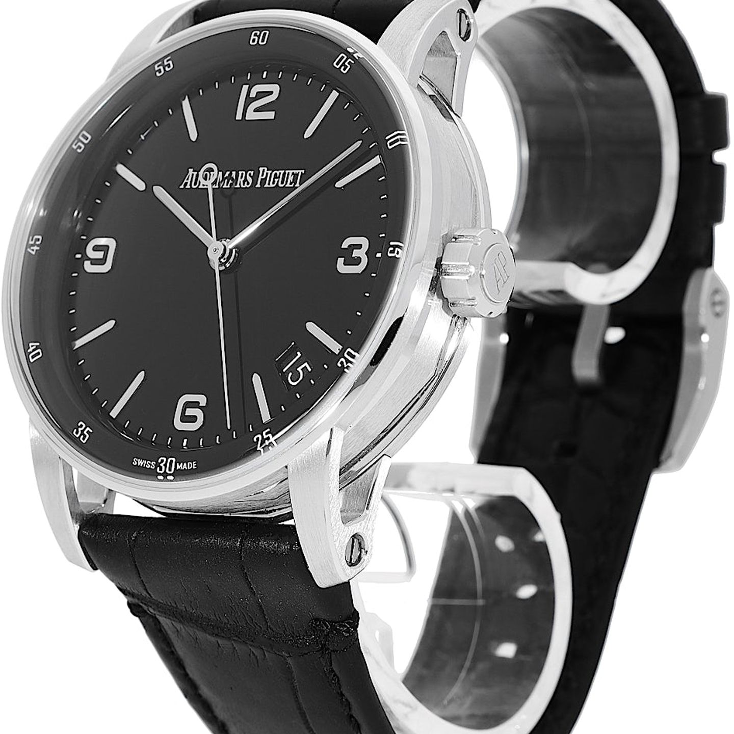 Audemars Piguet CODE 11.59 15210BC.OO.A002CR.01 (2019) - Zwart wijzerplaat 41mm Witgoud (3/5)