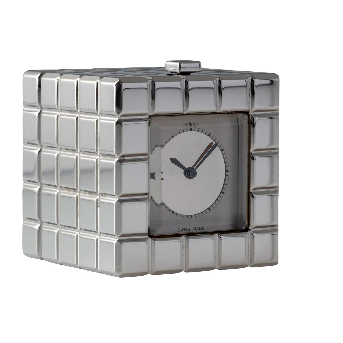 Chopard Ice Cube 51/8898/01 (2005) - Silver dial 35 mm Silver case (7/8)