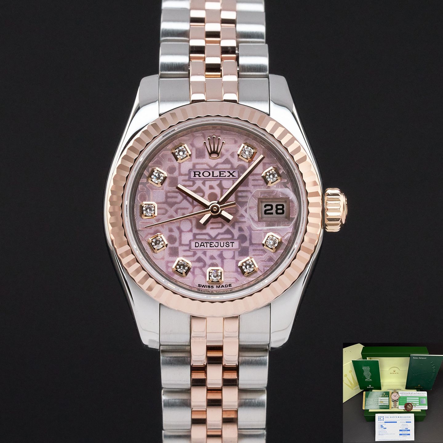 Rolex Lady-Datejust 179171 (2009) - 26 mm Gold/Steel case (1/8)