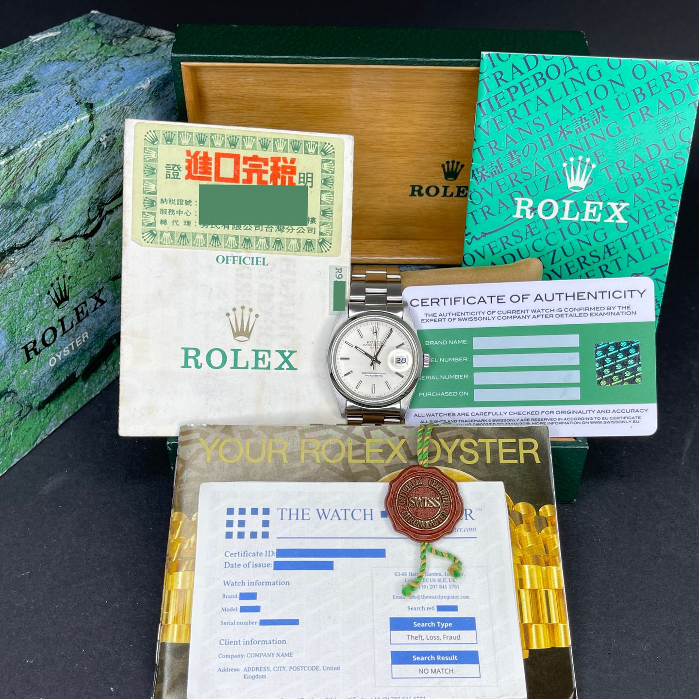 Rolex Oyster Perpetual Date 15000 (1988) - 34 mm Steel case (3/8)