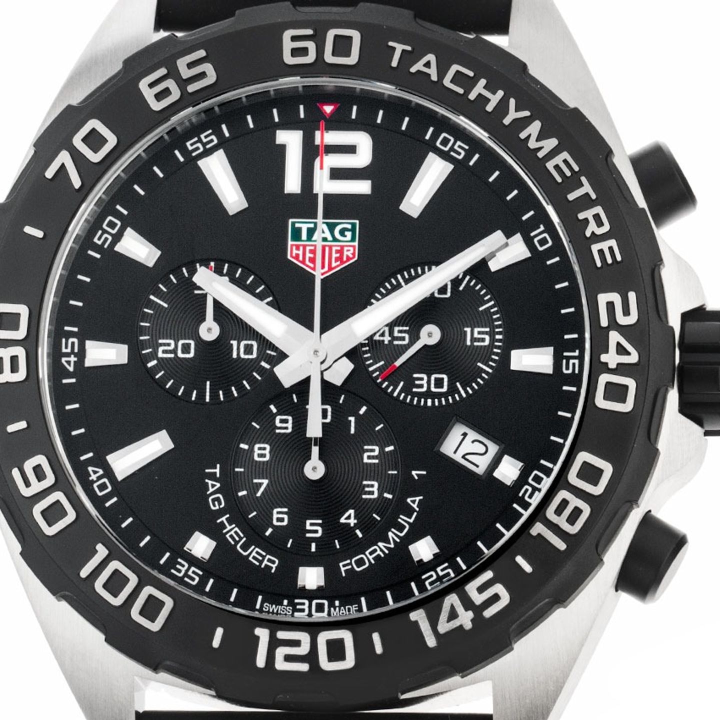 TAG Heuer Formula 1 Quartz CAZ1010.FT8024 (2025) - Zwart wijzerplaat 43mm Staal (1/7)