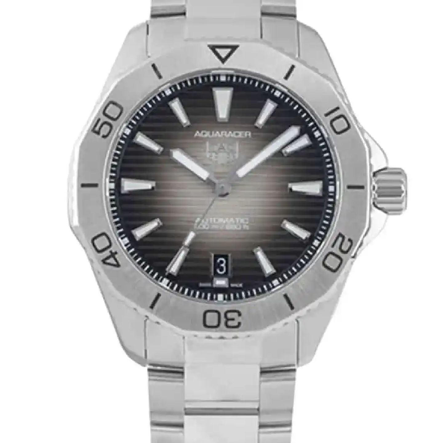 TAG Heuer Aquaracer WBP2110.BA0627 (2025) - Zwart wijzerplaat 40mm Staal (1/3)