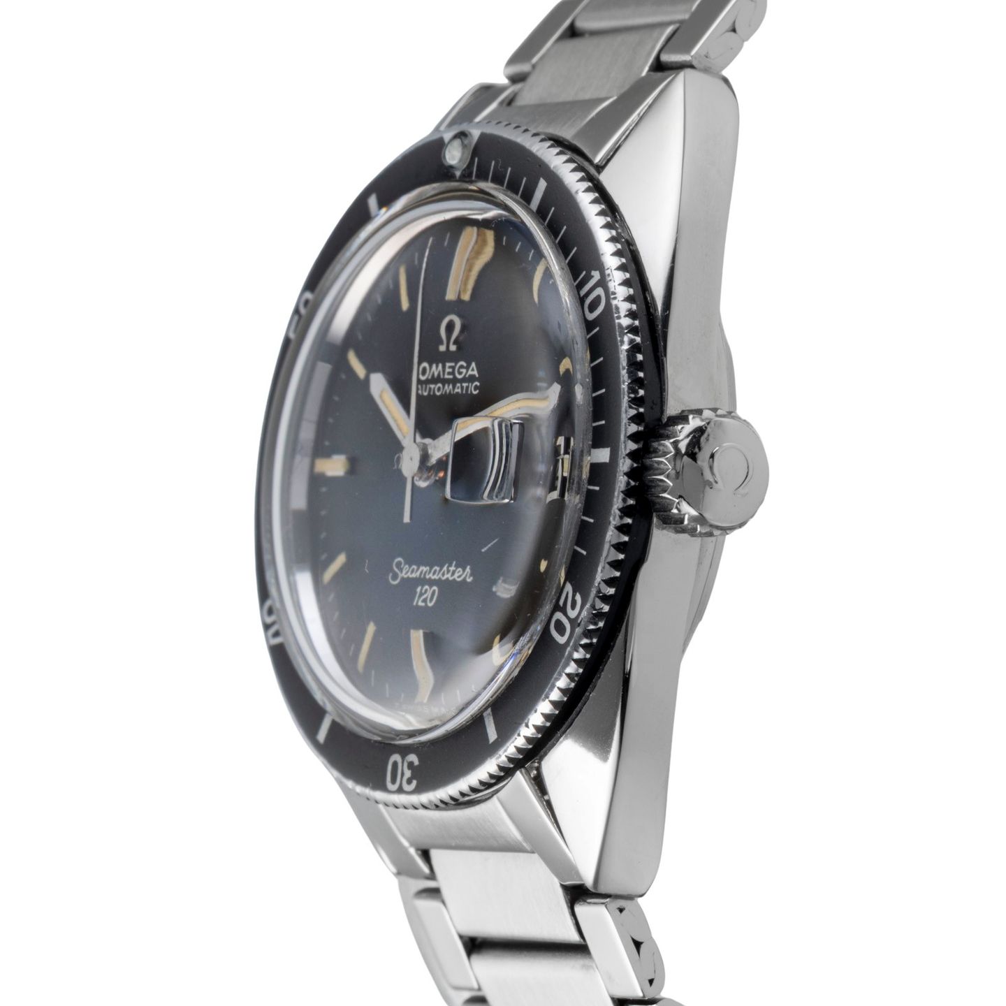 Omega Seamaster 566.0007 (Unknown (random serial)) - Black dial 31 mm Steel case (6/8)