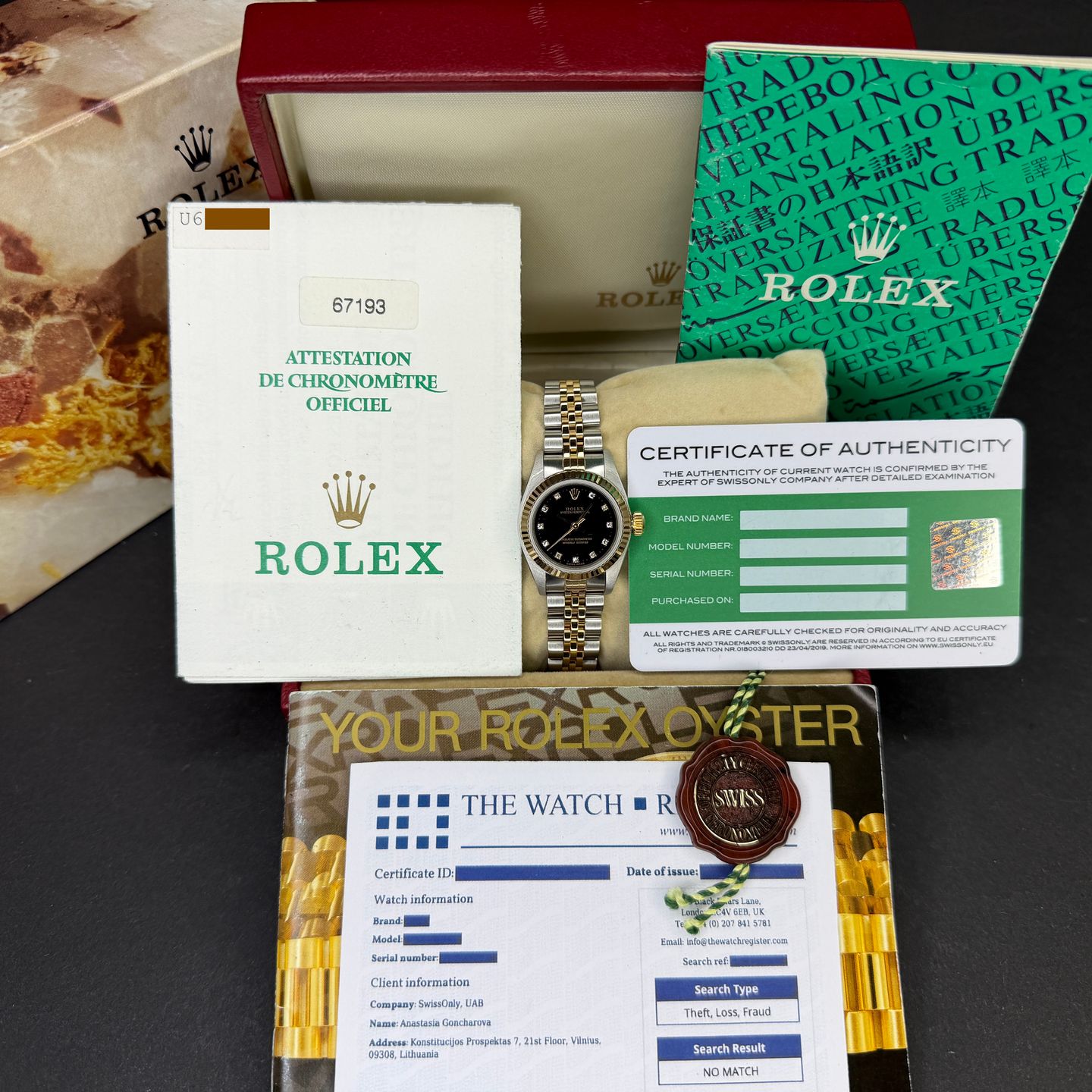 Rolex Oyster Perpetual 67193 - (3/8)