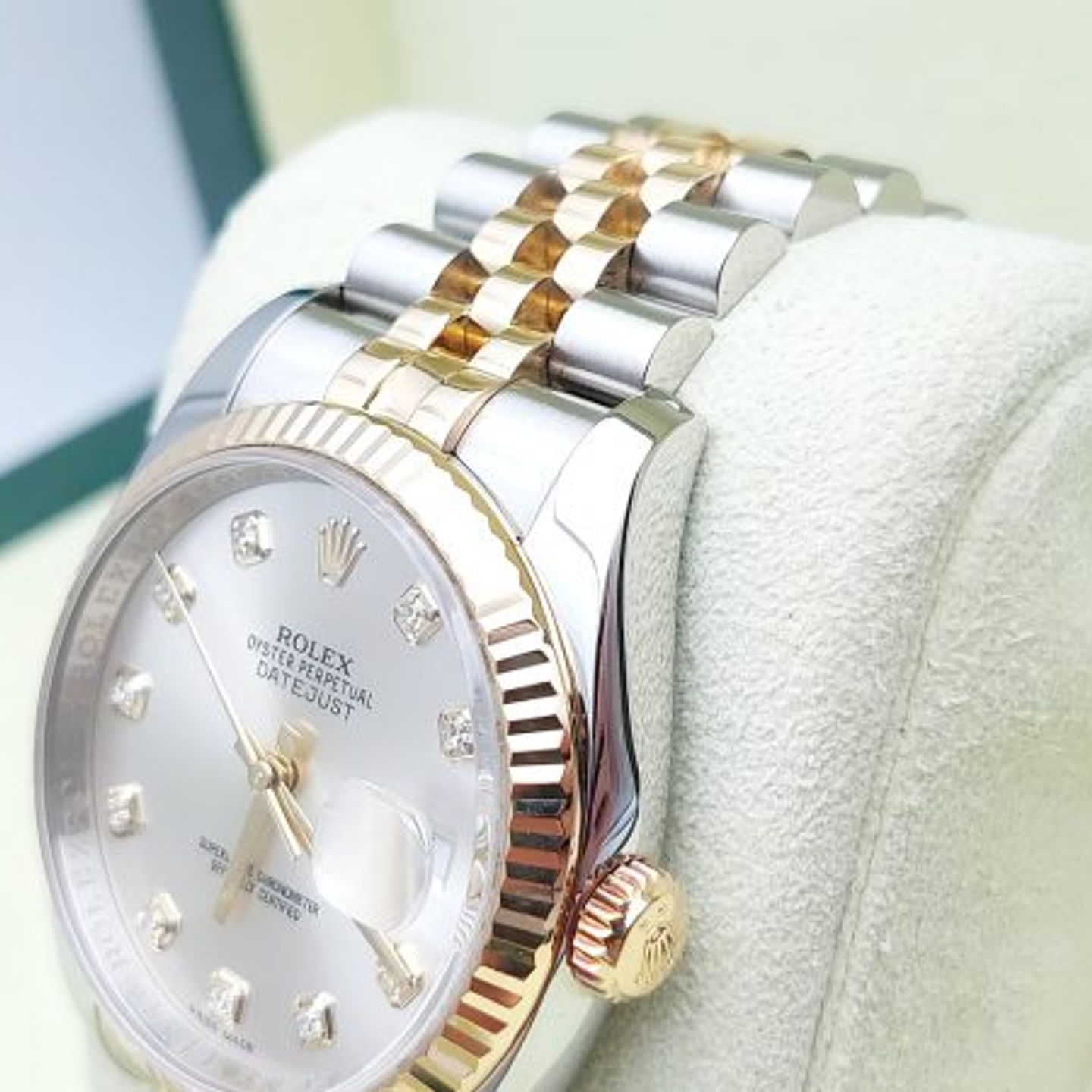 Rolex Datejust 36 116233 (2015) - Zilver wijzerplaat 36mm Goud/Staal (9/9)