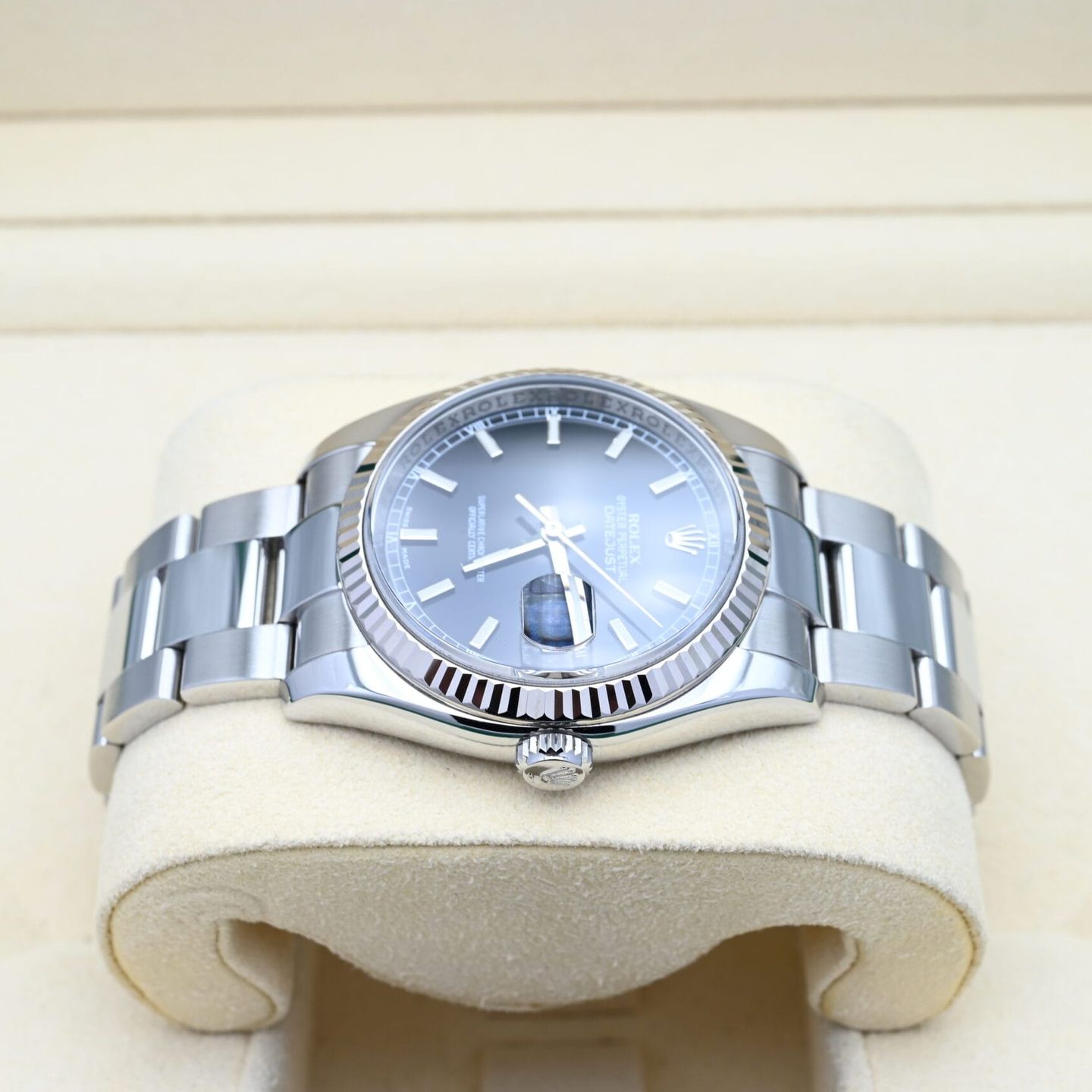 Rolex Datejust 36 116234 (2007) - Zwart wijzerplaat 36mm Staal (4/6)