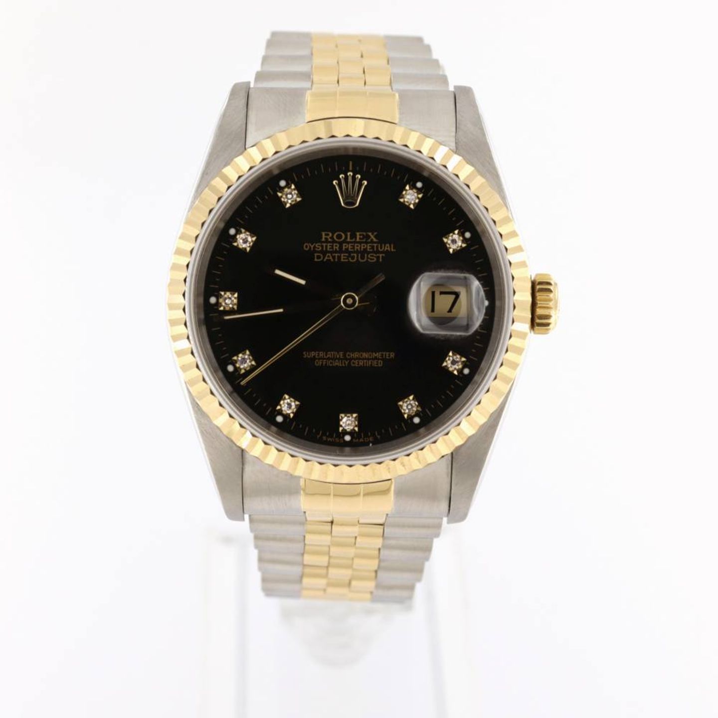 Rolex Datejust 36 16233 (1993) - 36 mm Gold/Steel case (1/6)