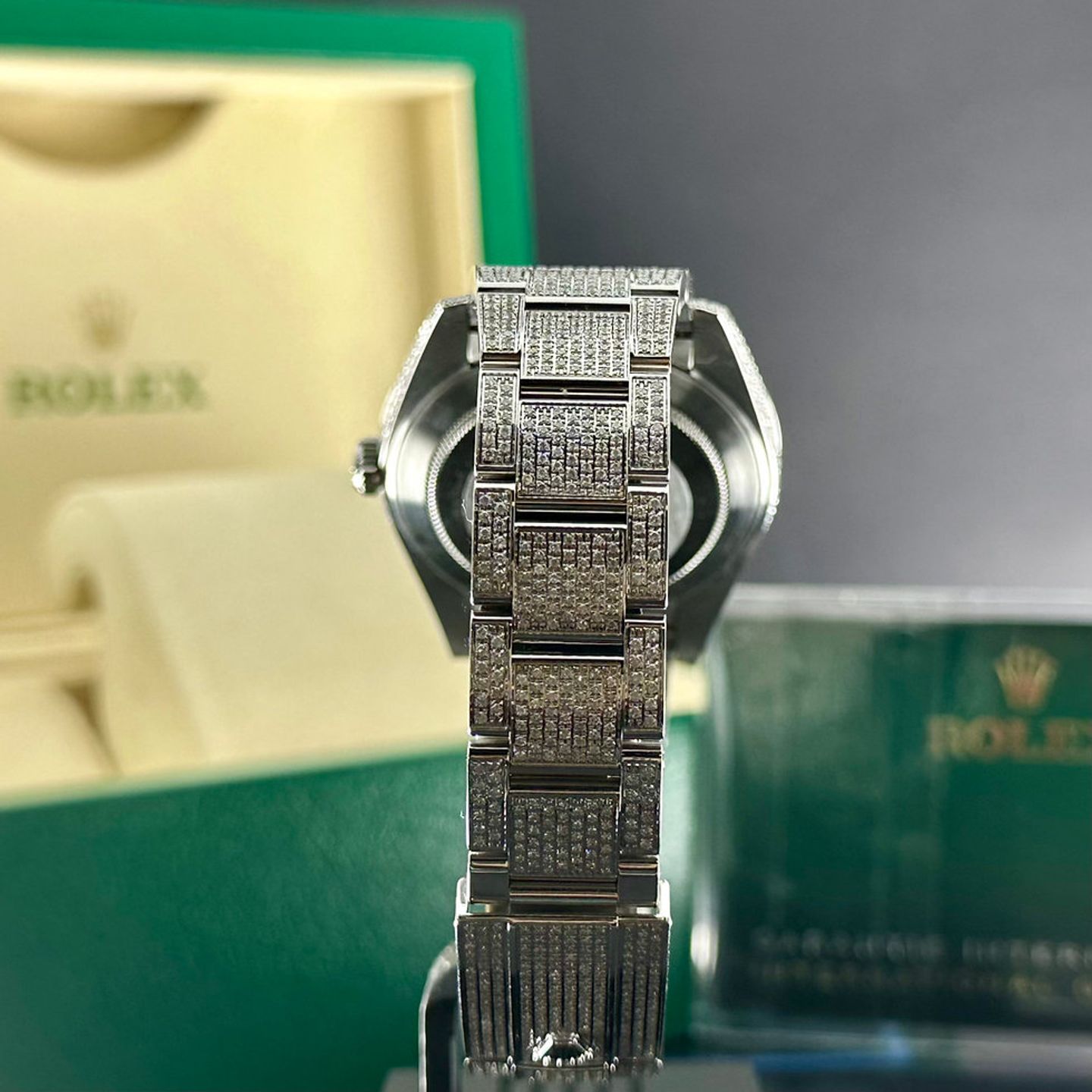 Rolex Datejust 41 126300 (2023) - Diamond dial 41 mm Steel case (5/8)