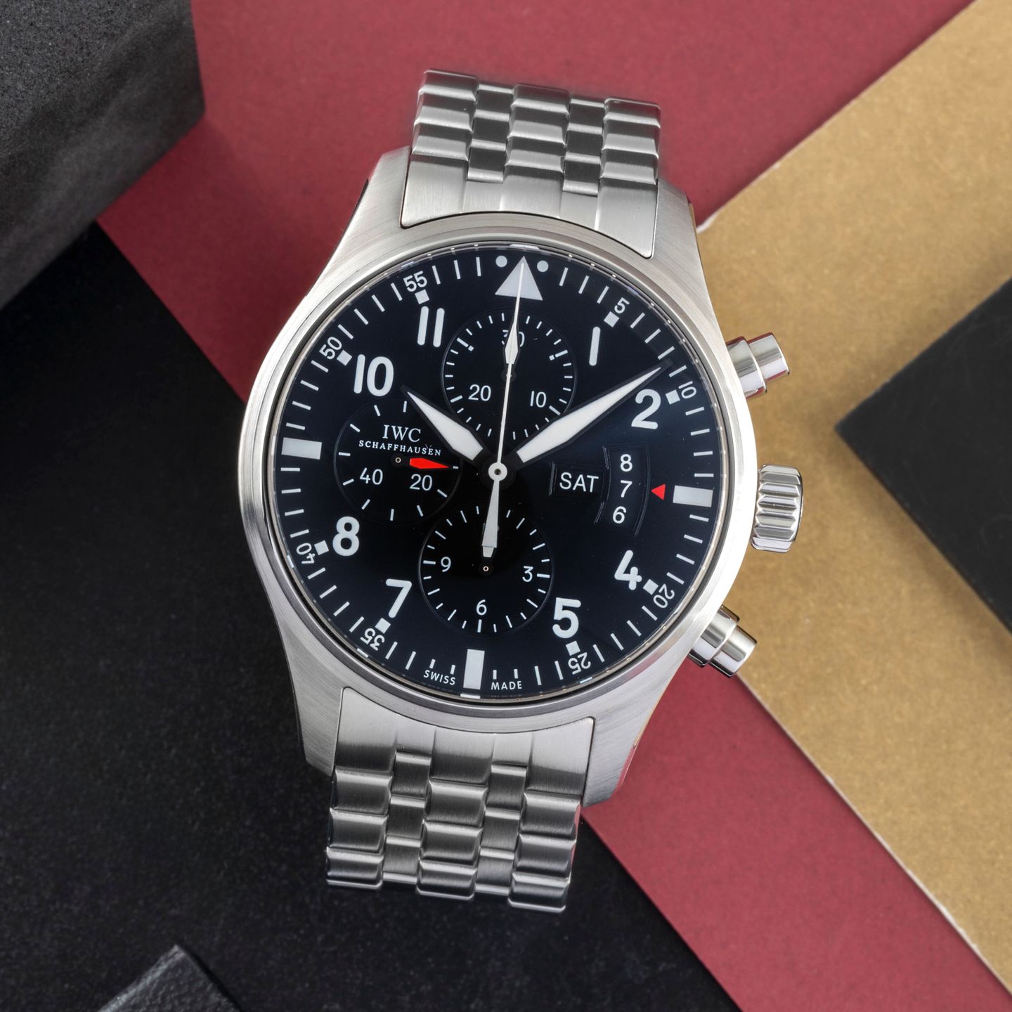 IWC Pilot Chronograph IW377704 - (1/8)