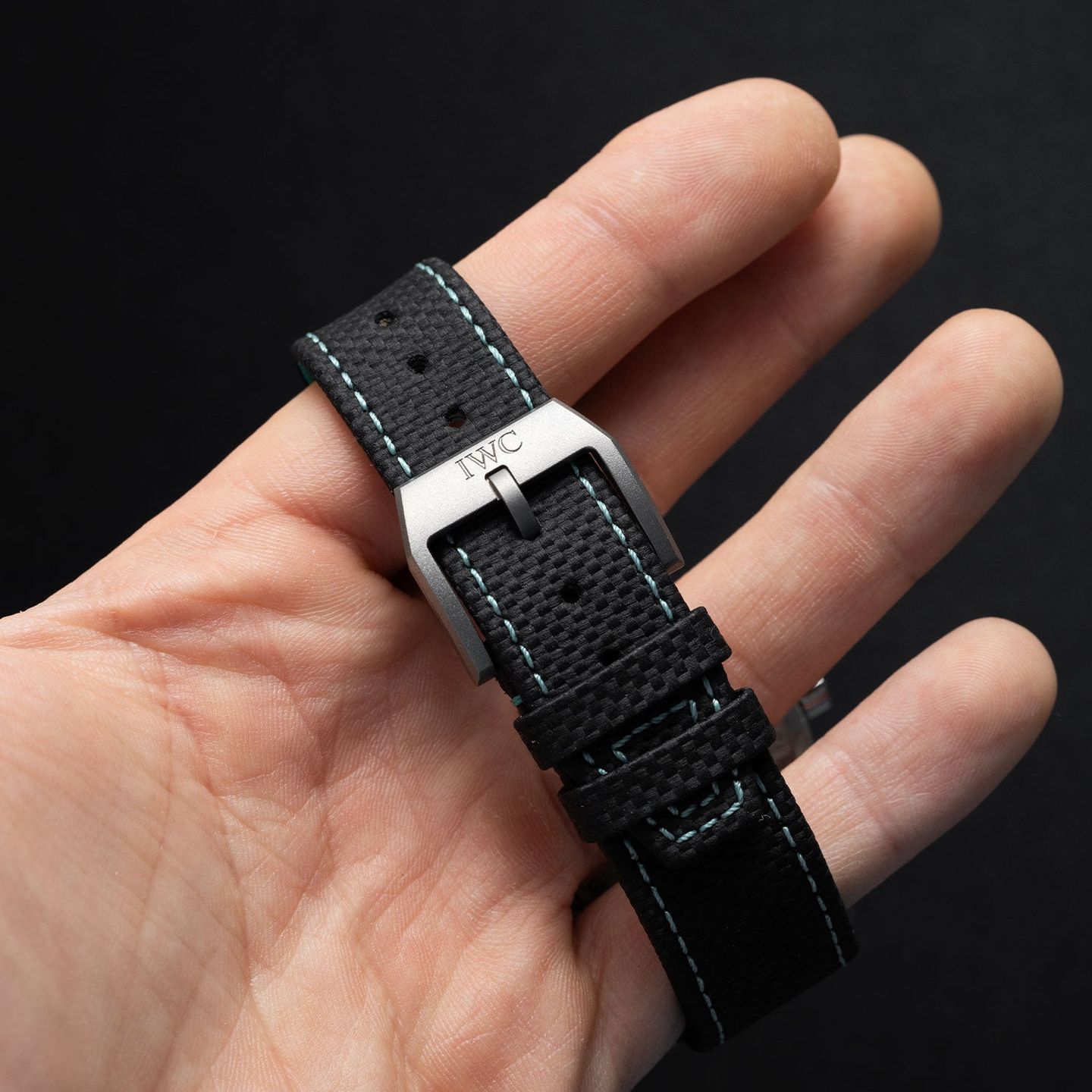 IWC Pilot Chronograph IW388108 (2022) - Zwart wijzerplaat 41mm Titanium (4/6)