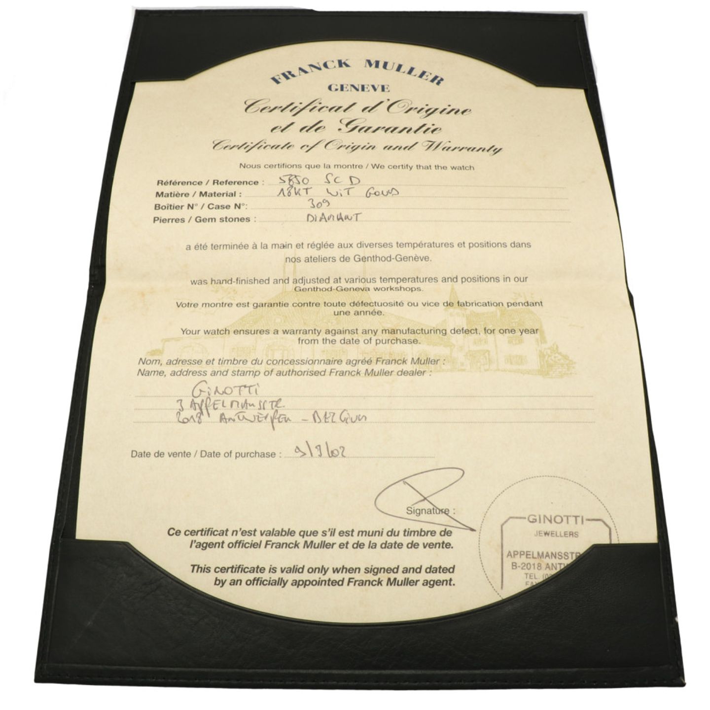 Franck Muller Cintrée Curvex 2852SC D - (6/7)