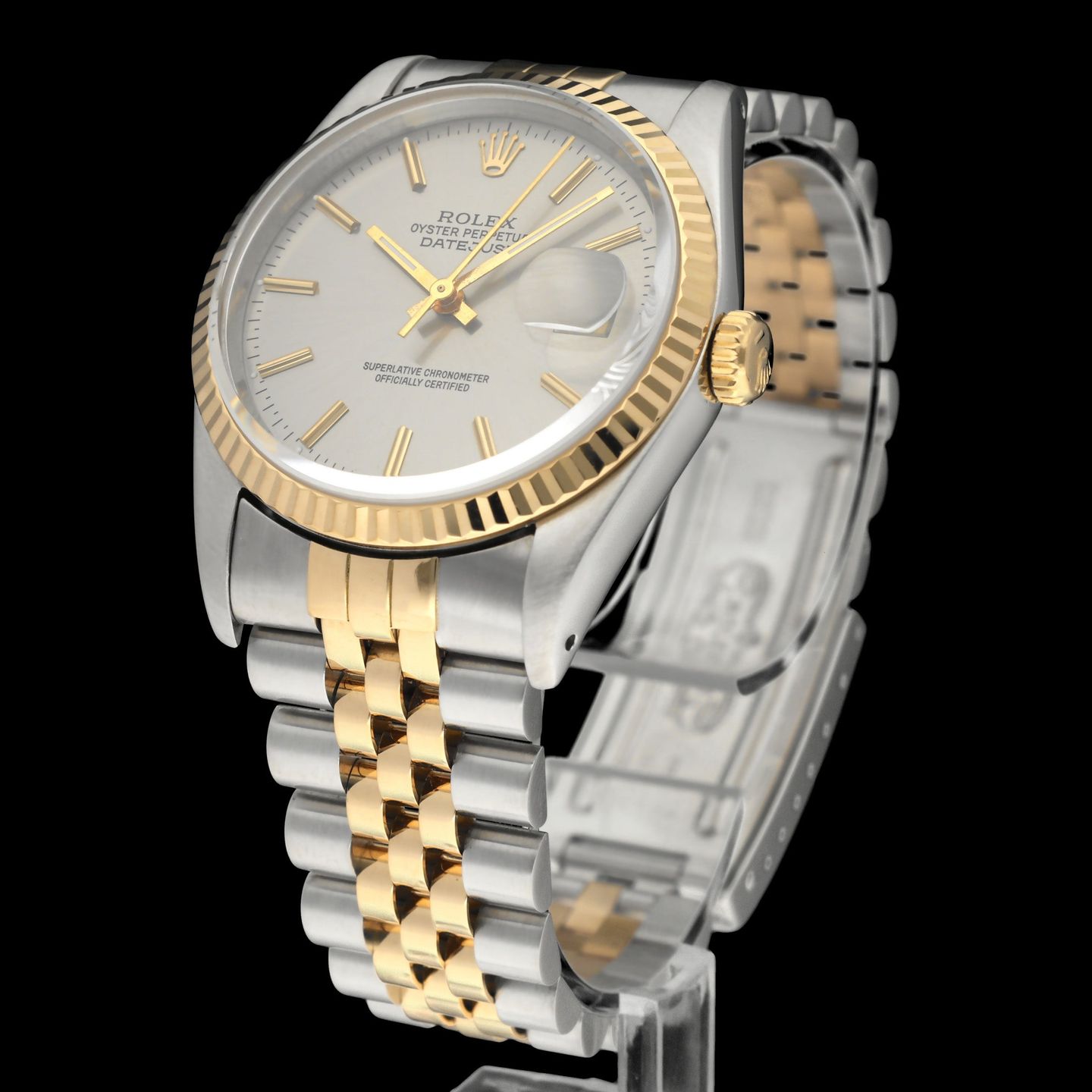 Rolex Datejust 36 16233 (1989) - 36 mm Gold/Steel case (5/8)