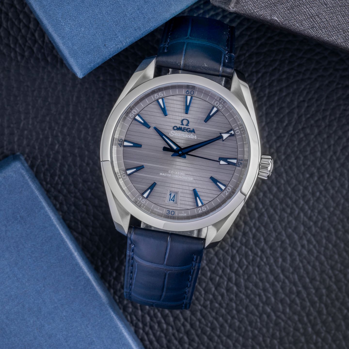 Omega Seamaster Aqua Terra 220.13.41.21.06.001 (Unknown (random serial)) - Grey dial 41 mm Steel case (1/8)