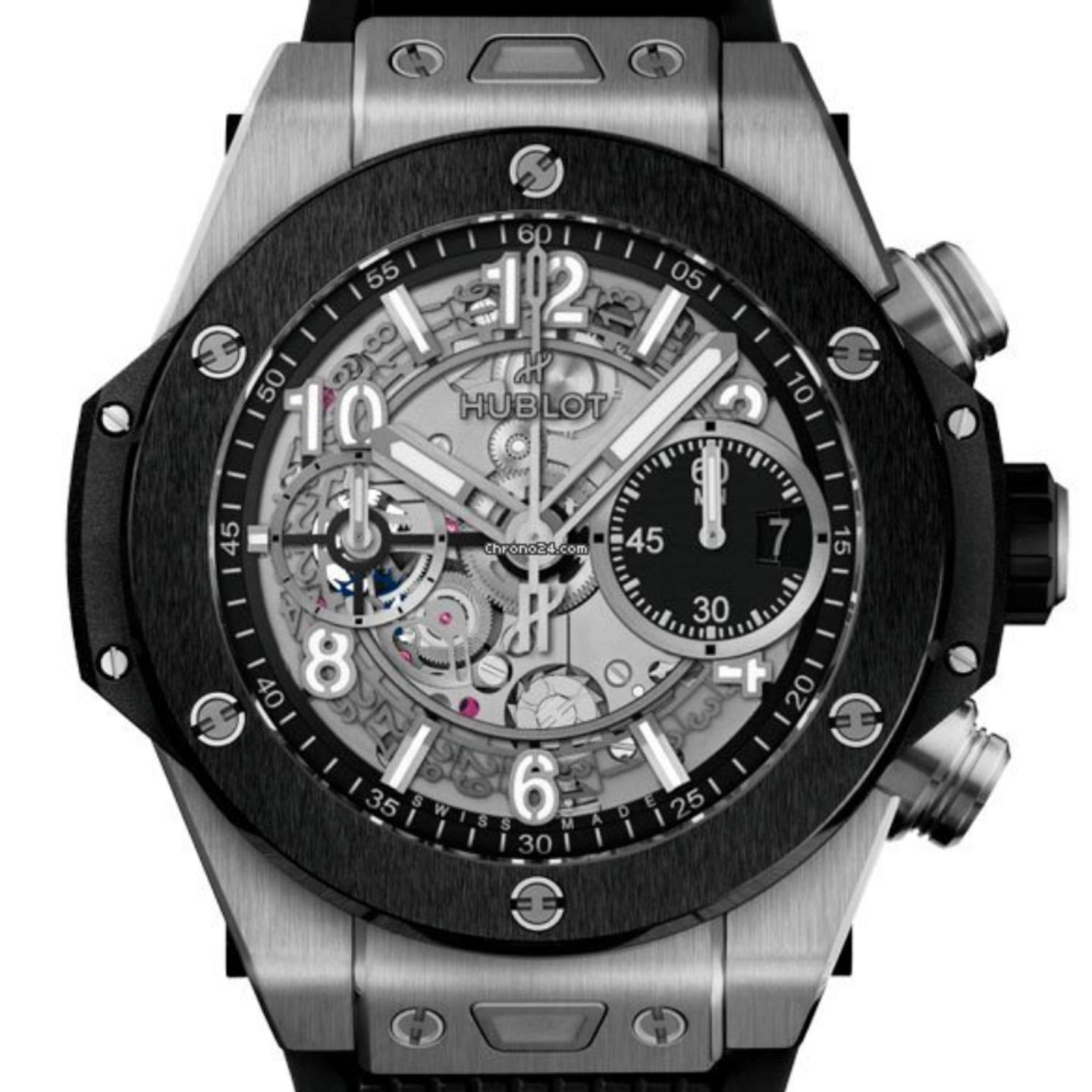 Hublot Big Bang Unico 441.NM.1171.RX (2023) - Transparent dial 42 mm Titanium case (1/1)