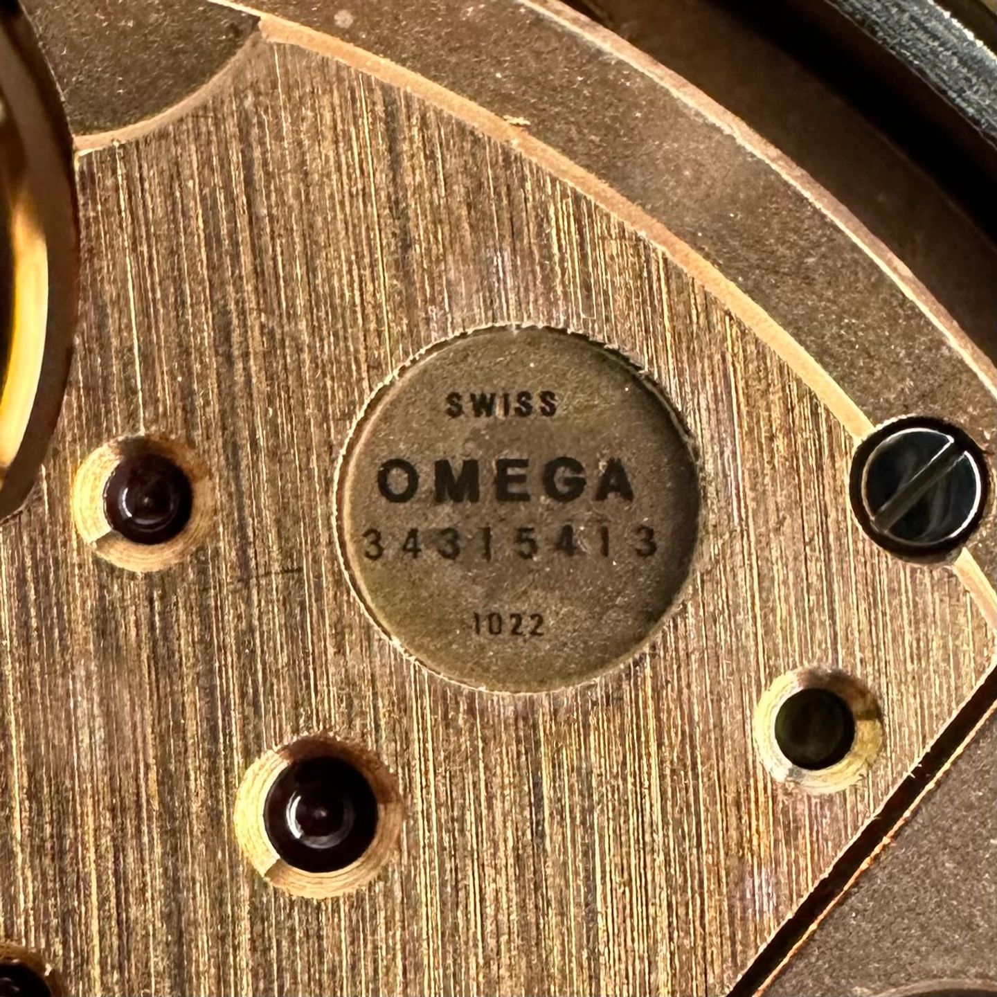 Omega Genève 166.0117 (1972) - Goud wijzerplaat 35mm Goud/Staal (4/8)