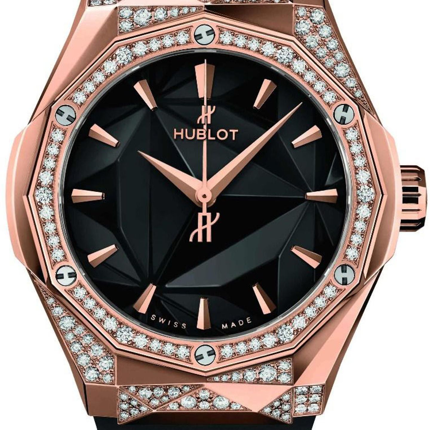 Hublot Classic Fusion 45, 42, 38, 33 mm 550.OS.1800.RX.1804.ORL19 (2022) - Black dial 40 mm Rose Gold case (1/1)
