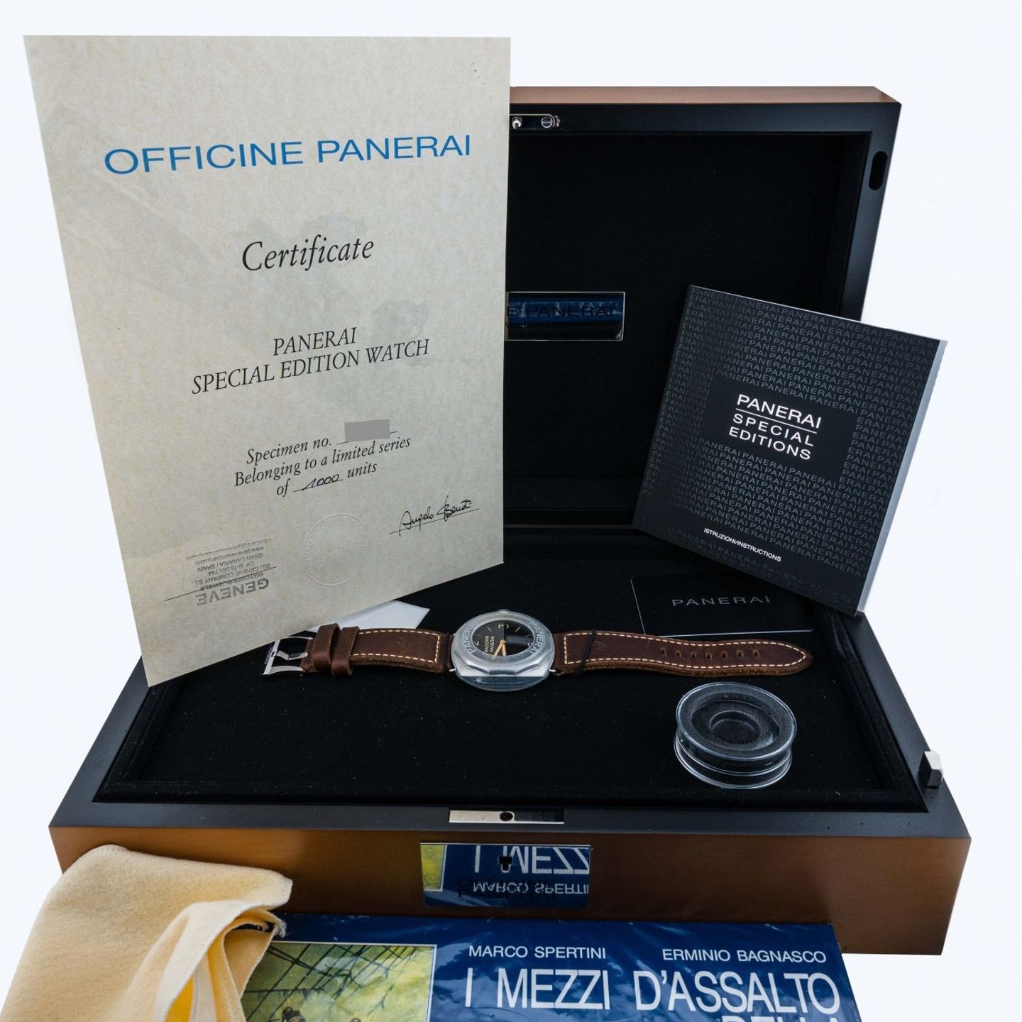 Panerai Special Editions PAM00685 (Onbekend (willekeurig serienummer)) - Bruin wijzerplaat 47mm Staal (5/8)