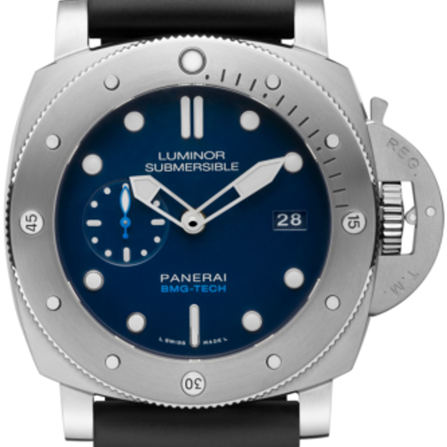 Panerai Luminor Submersible 1950 3 Days Automatic PAM00692 (2022) - Blue dial 47 mm Titanium case (1/1)