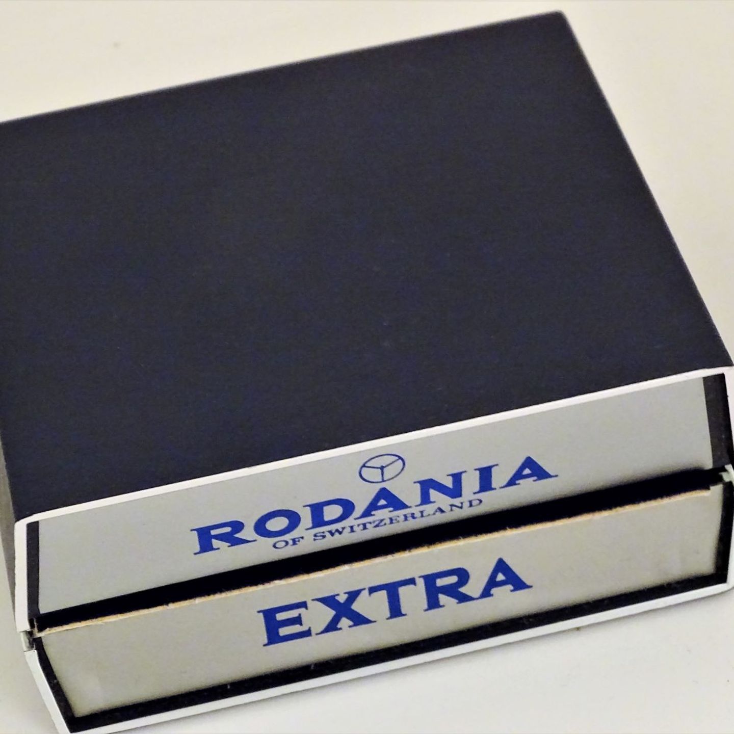 Rodania Vintage 2372.2 (1972) - Zwart wijzerplaat 45mm Staal (3/8)
