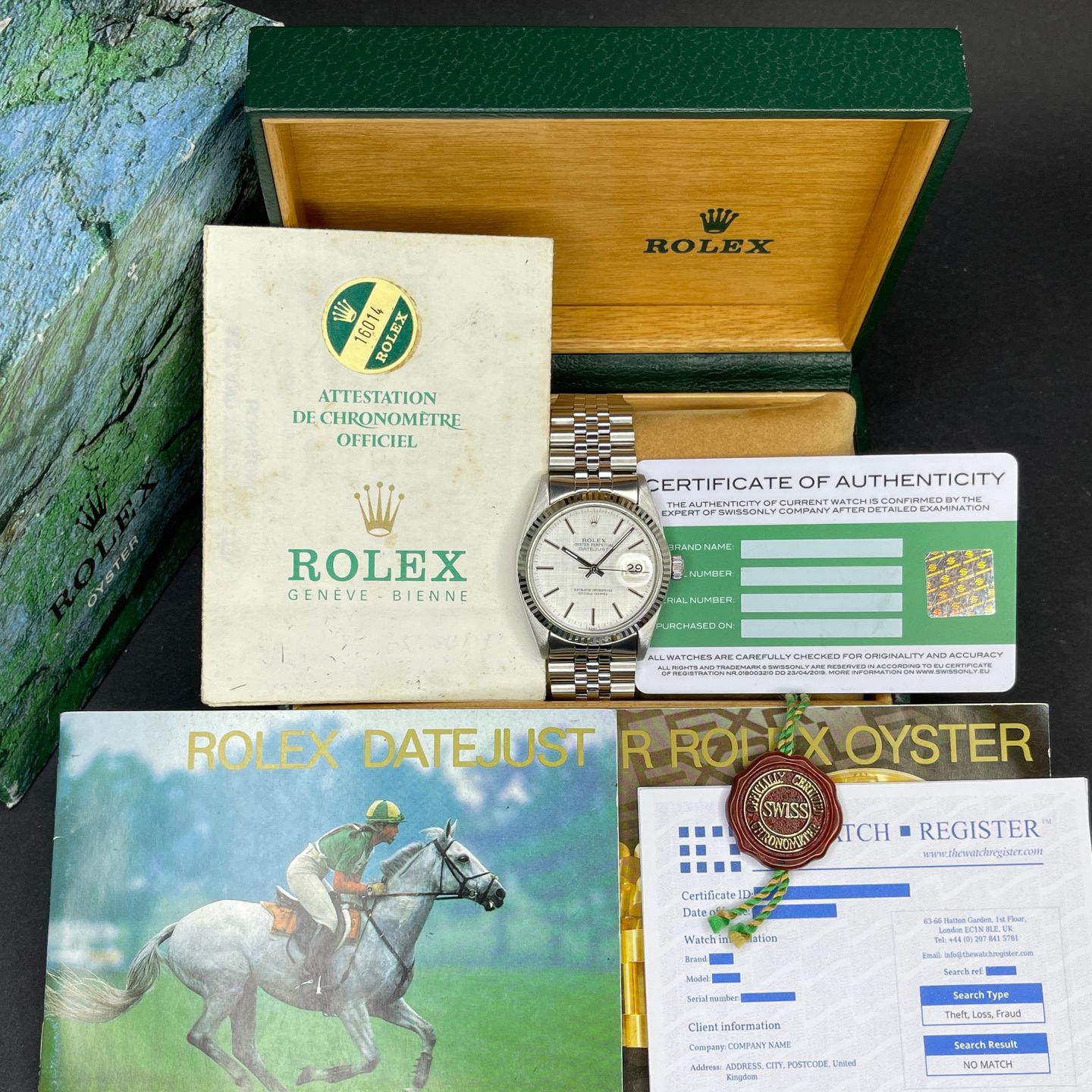 Rolex Datejust 36 16014 (1980) - 36mm Staal (2/8)