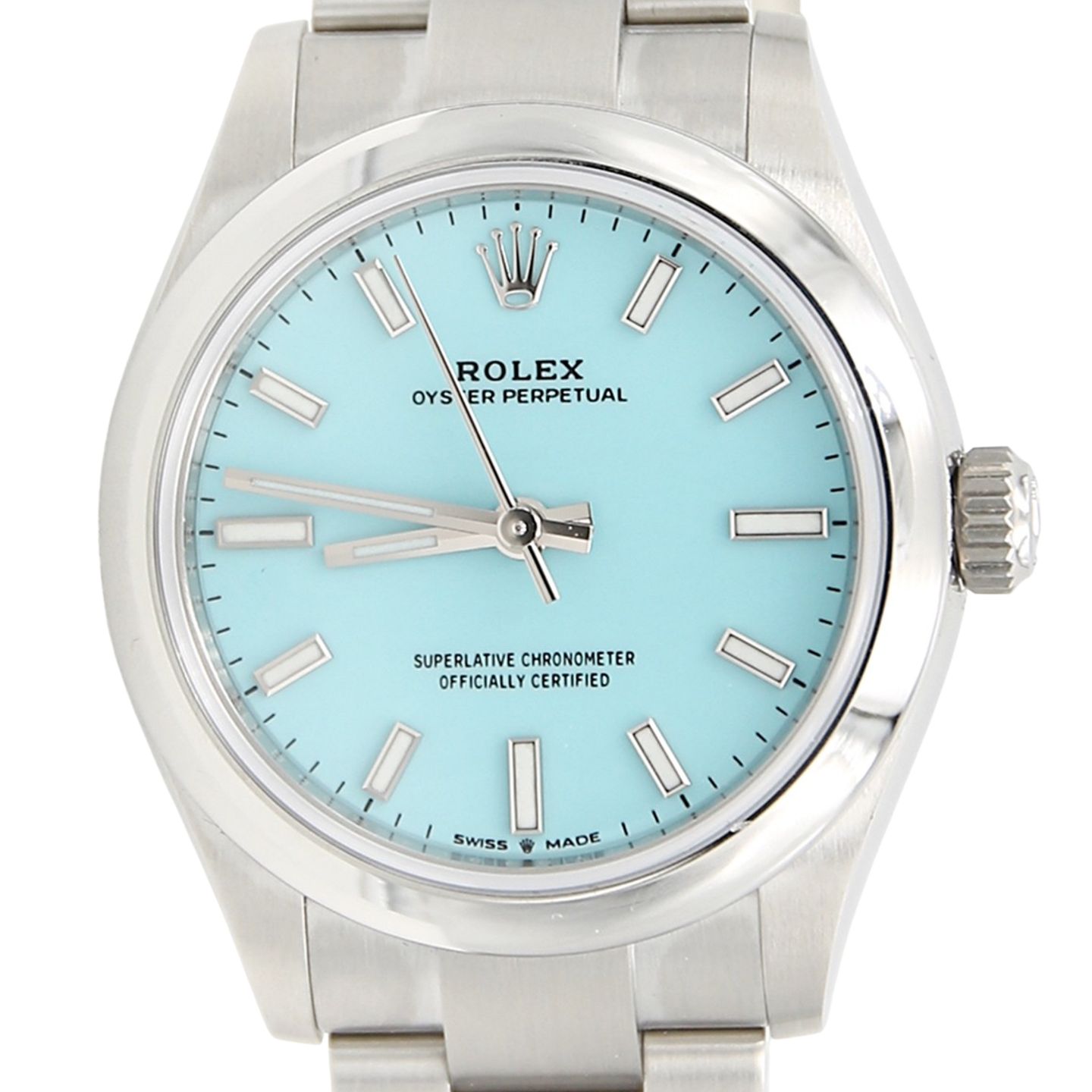 Rolex Oyster Perpetual 31 277200 (2021) - 31mm Staal (1/8)