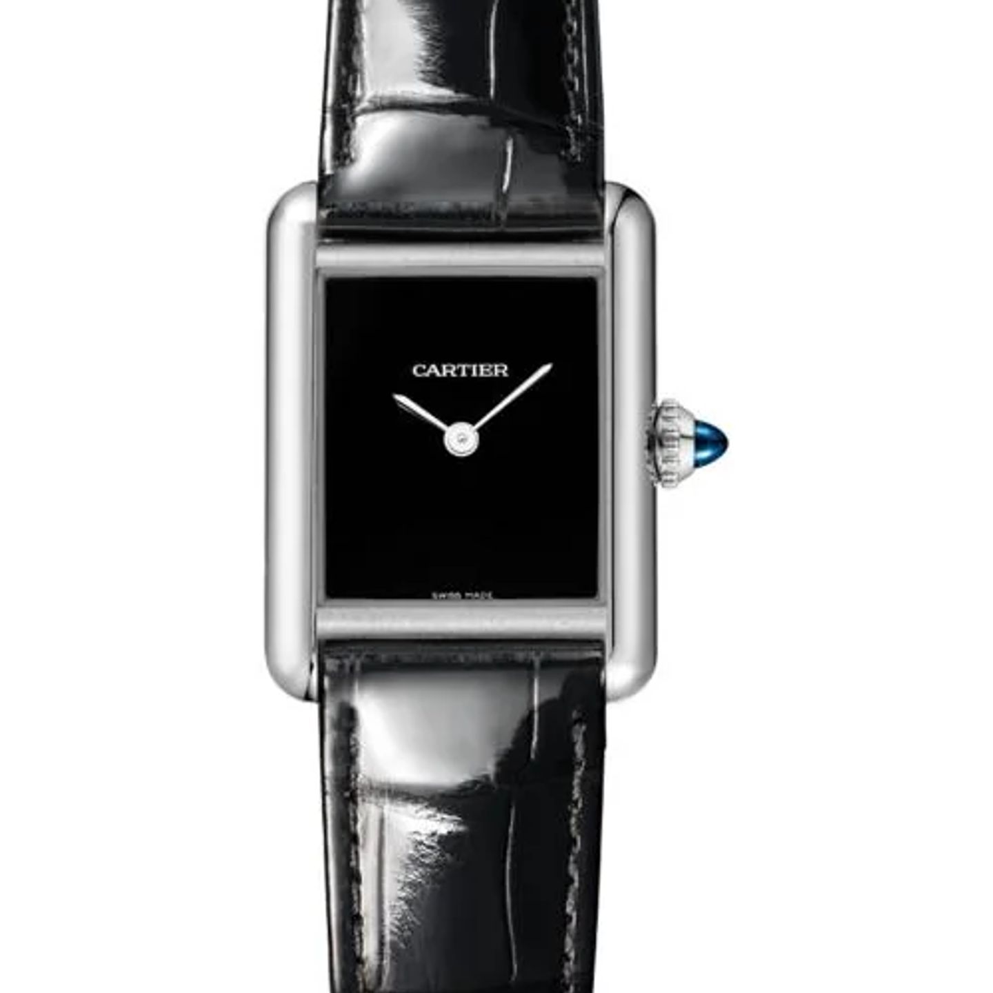 Cartier Tank WSTA0071 (2026) - Black dial 22 mm Steel case (1/1)