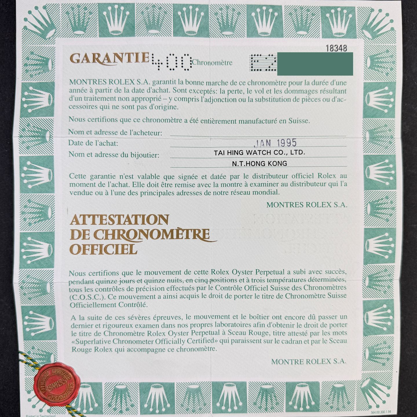 Rolex Day-Date 36 18348 - (3/8)