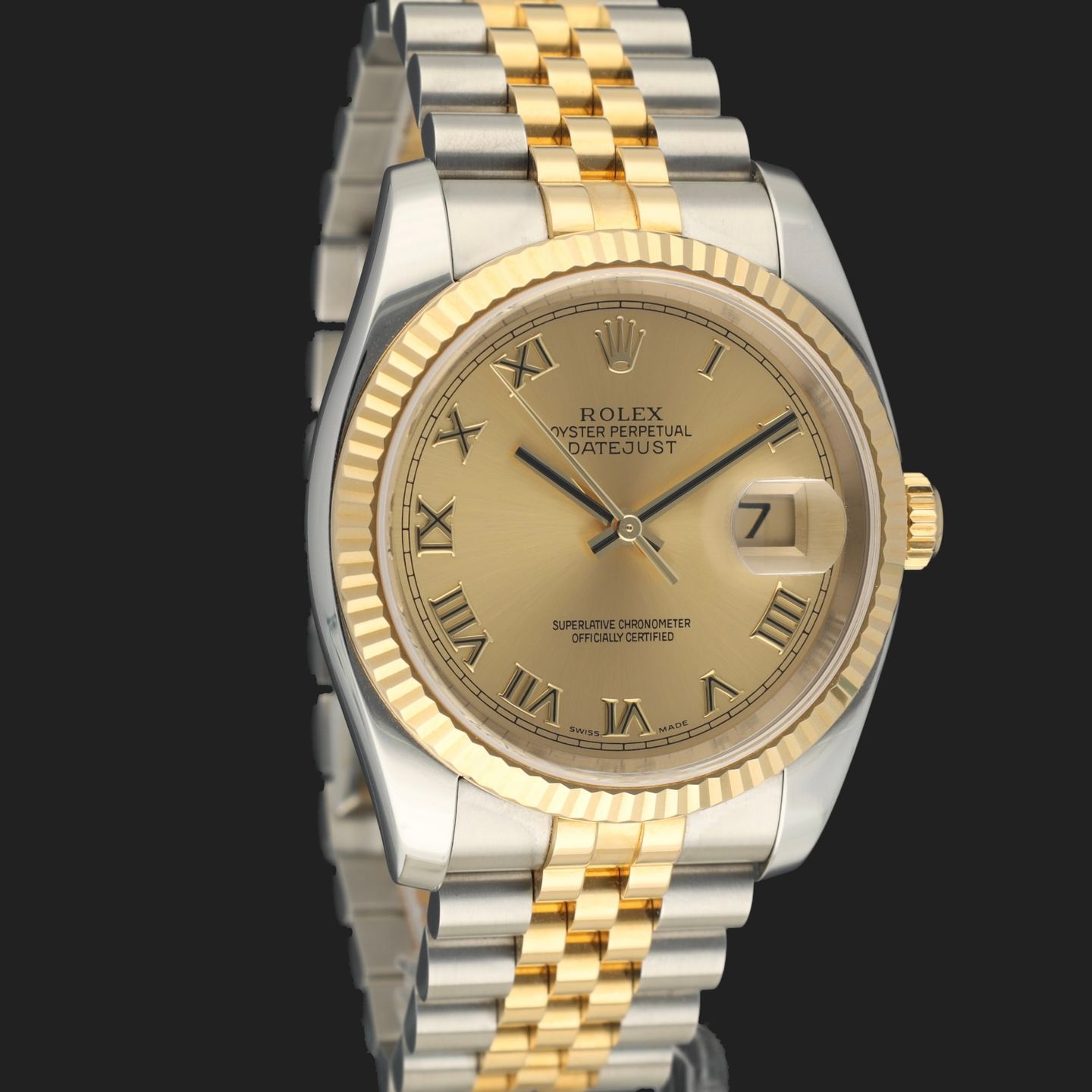 Rolex Datejust 36 116233 (2003) - 36mm Goud/Staal (4/8)
