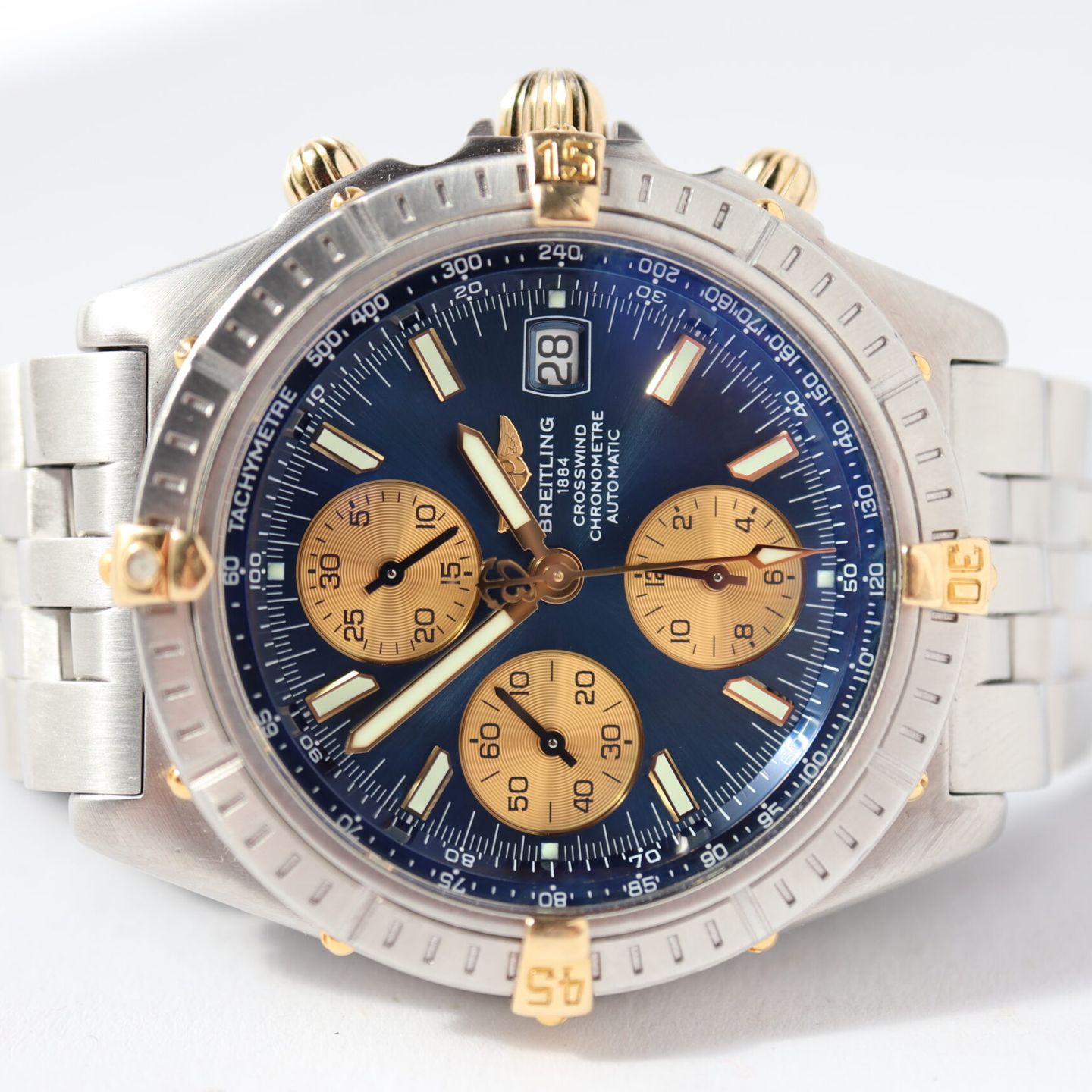 Breitling Crosswind Chronograph B13355 (2003) - 43mm Staal (2/8)