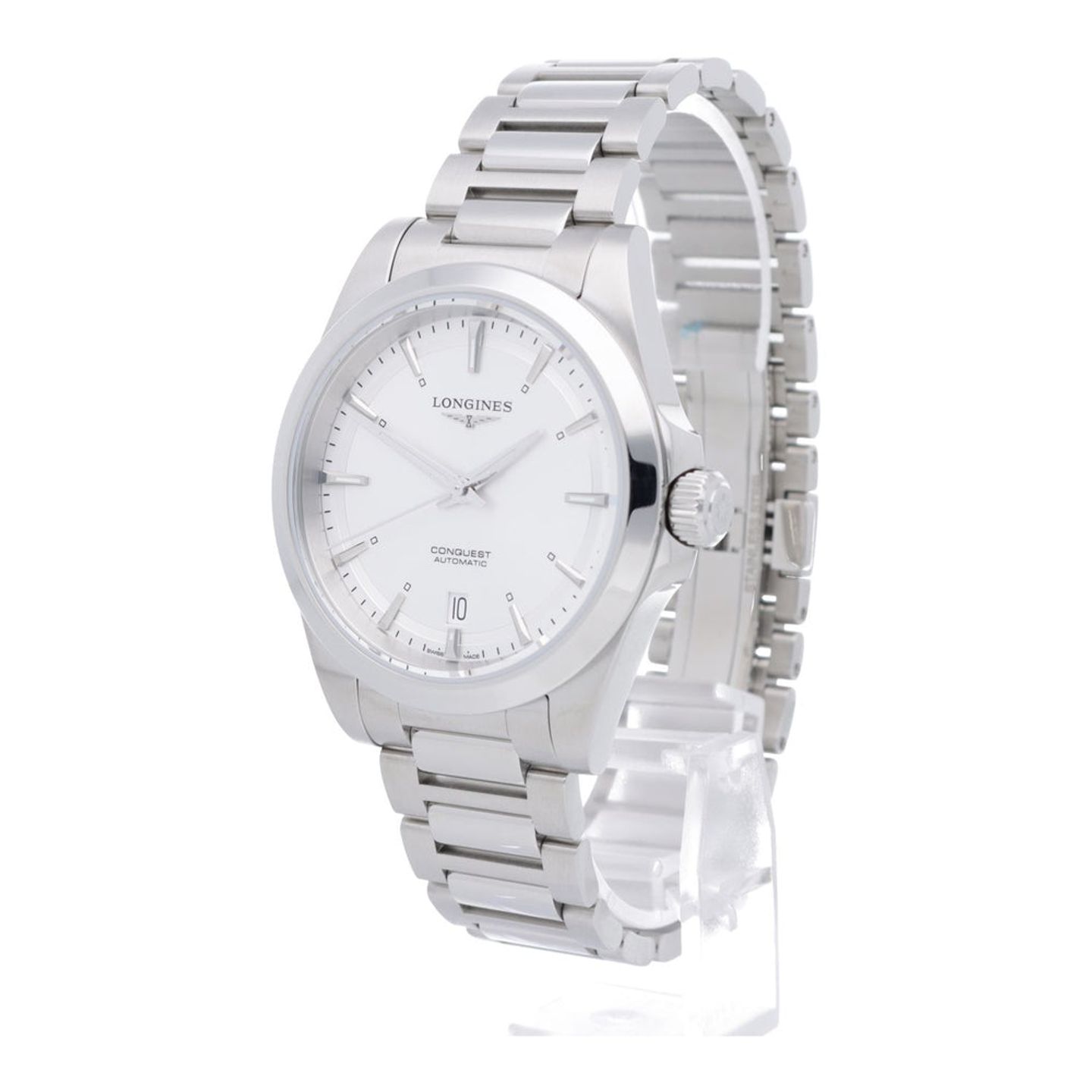 Longines Conquest L3.720.4.72.6 (2026) - Silver dial 38 mm Steel case (2/7)