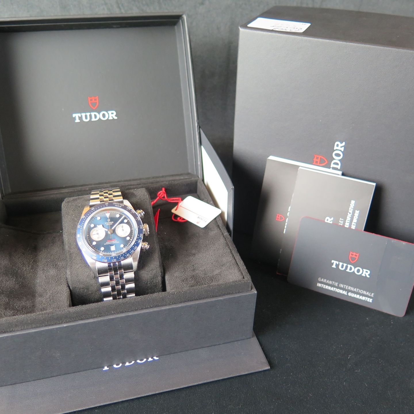 Tudor Black Bay Chrono 79360N (2024) - Roze wijzerplaat 41mm Staal (8/8)