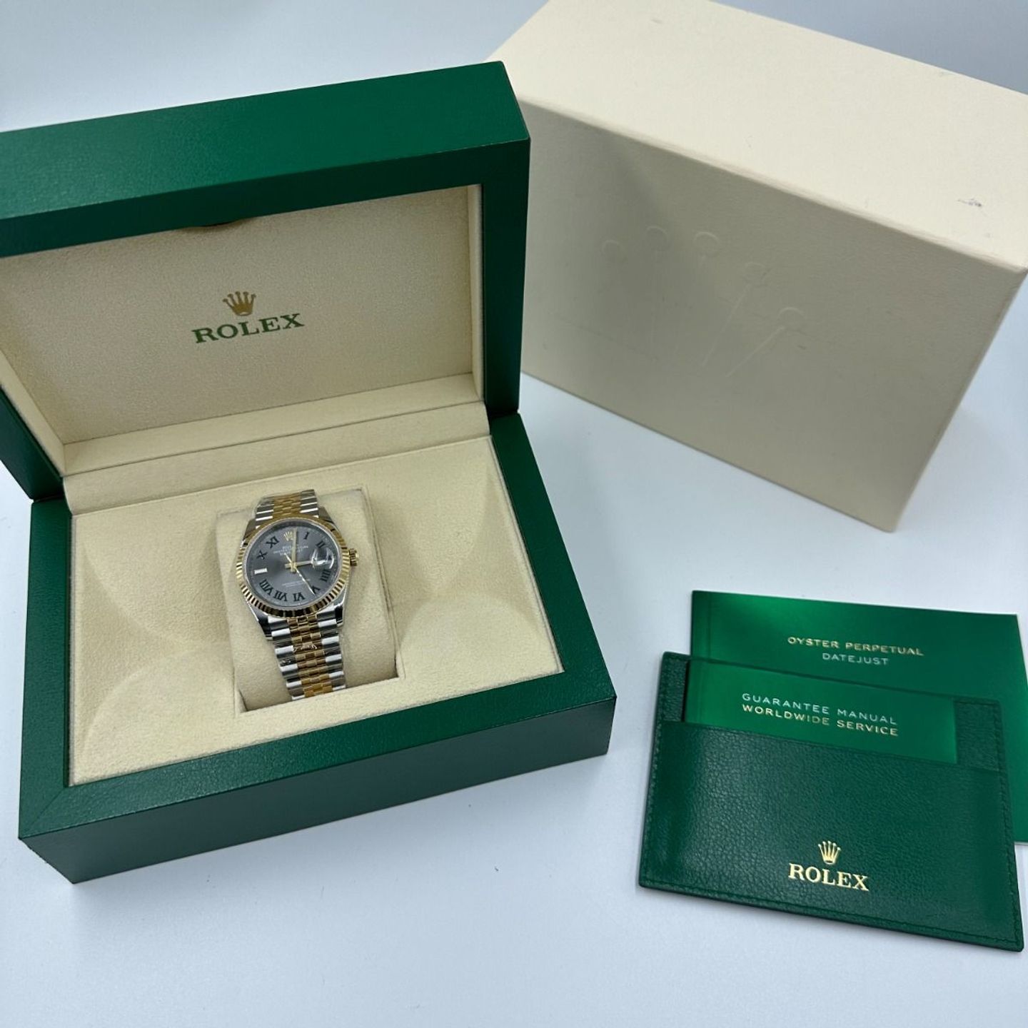 Rolex Datejust 36 126233 (2023) - Grey dial 36 mm Steel case (2/8)