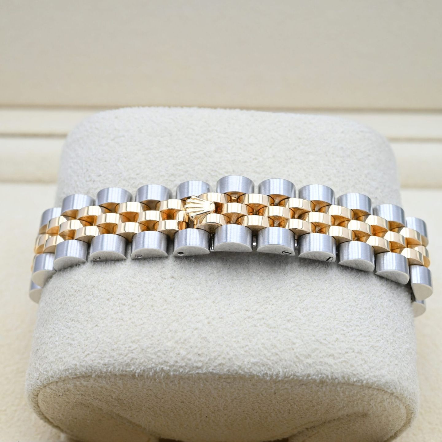 Rolex Lady-Datejust 179173 (2011) - Champagne wijzerplaat 26mm Goud/Staal (6/7)