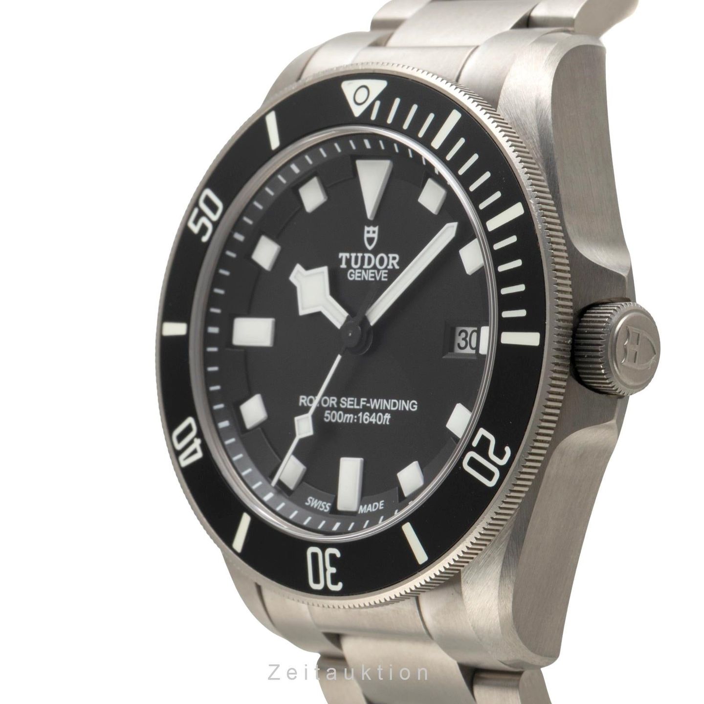 Tudor Pelagos 25500TN (Unknown (random serial)) - Black dial 42 mm Titanium case (5/8)