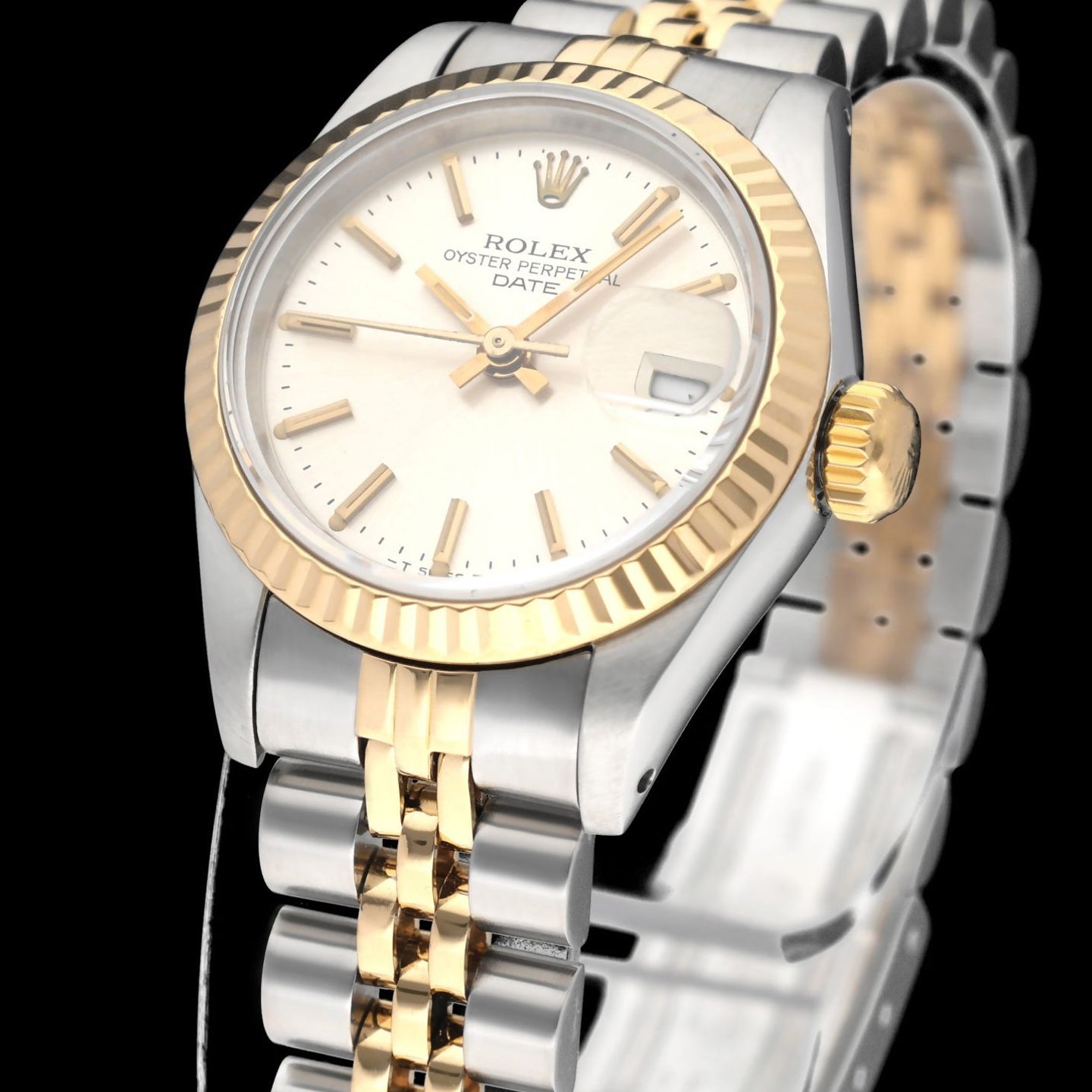 Rolex Lady-Datejust 69173 (1986) - 26 mm Gold/Steel case (7/8)