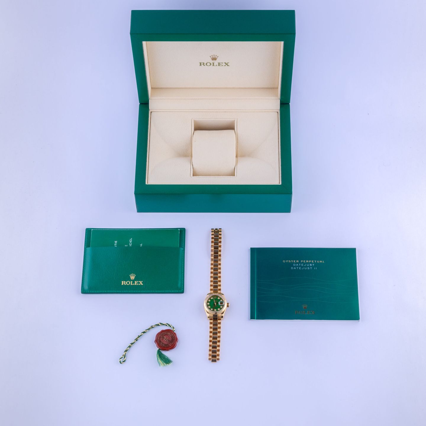 Rolex Lady-Datejust 179178 (2014) - 26 mm Yellow Gold case (8/8)