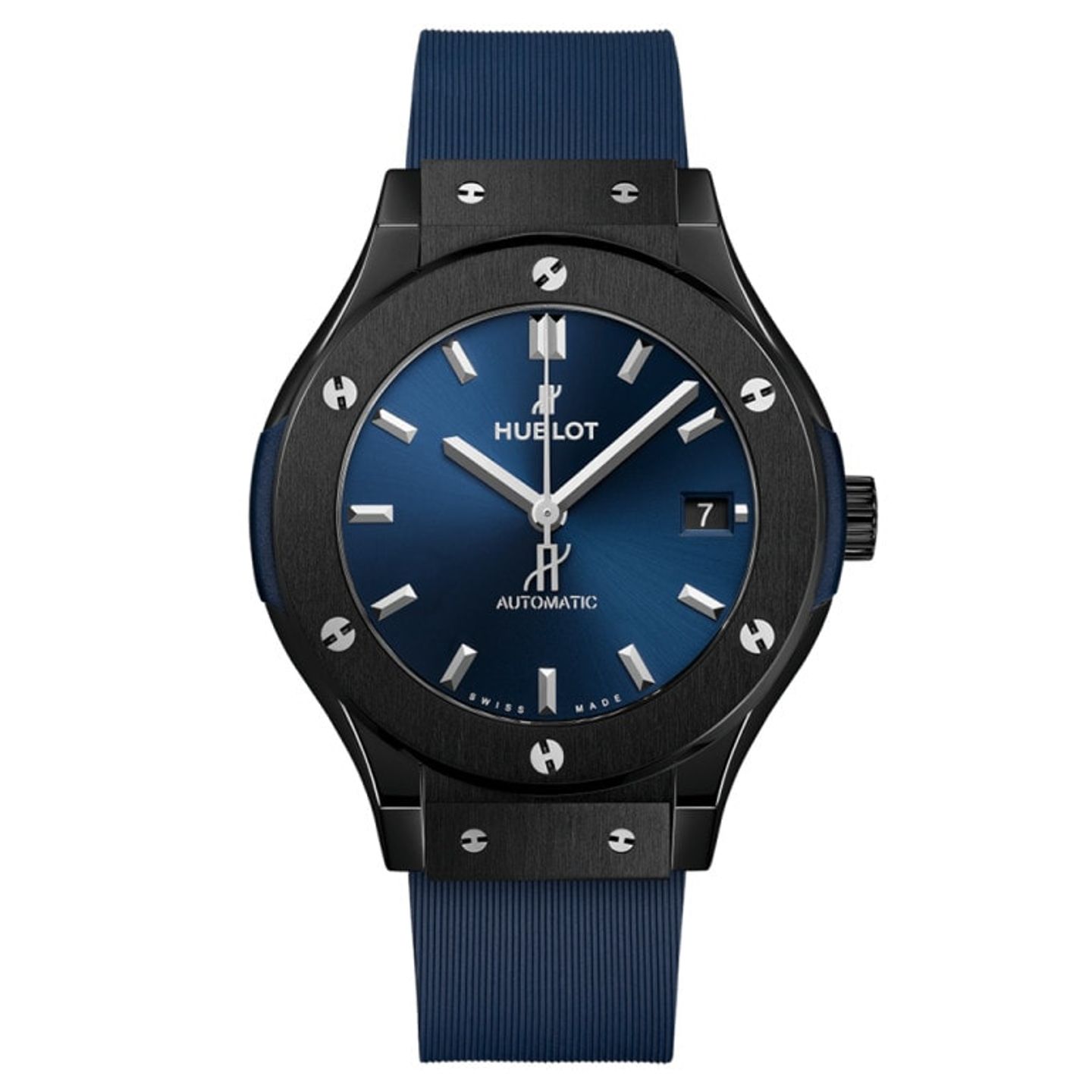 Hublot Classic Fusion Blue 565.CM.7170.RX (2025) - Blue dial 38 mm Ceramic case (1/1)