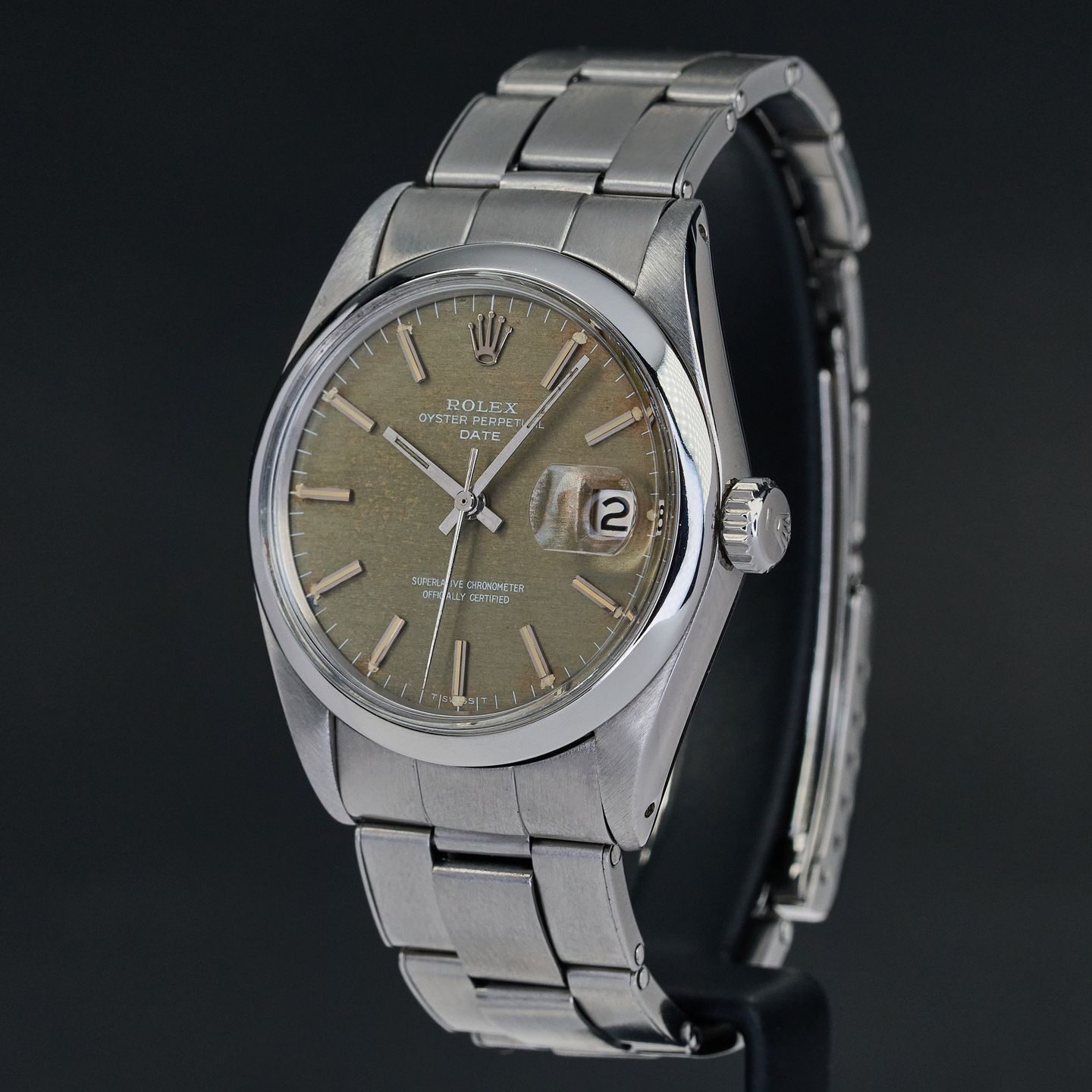 Rolex Oyster Perpetual Date 1500 (1969) - 34mm Staal (3/7)