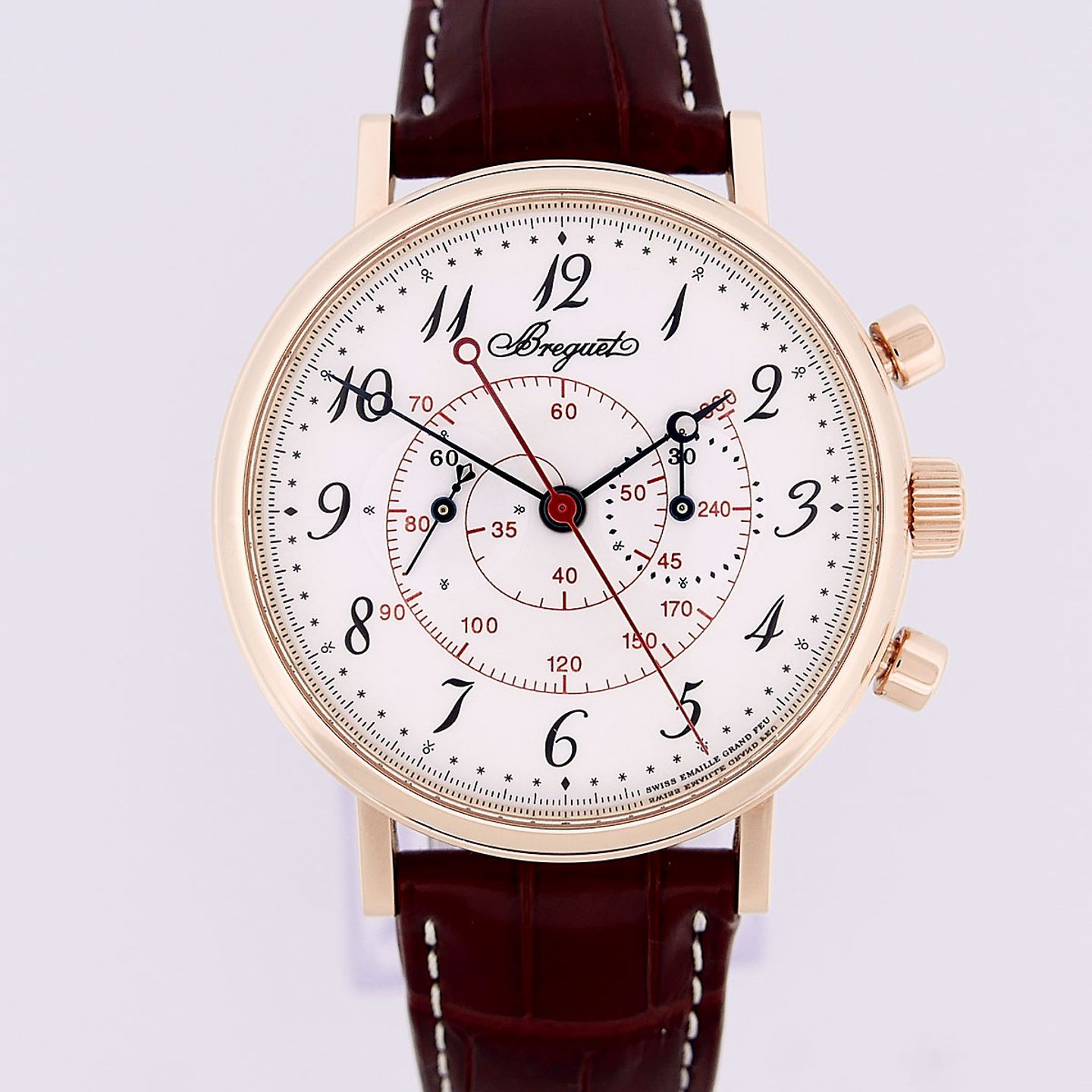 Breguet Classique 5247BR299V6 (2012) - Wit wijzerplaat 39mm Roségoud (1/5)