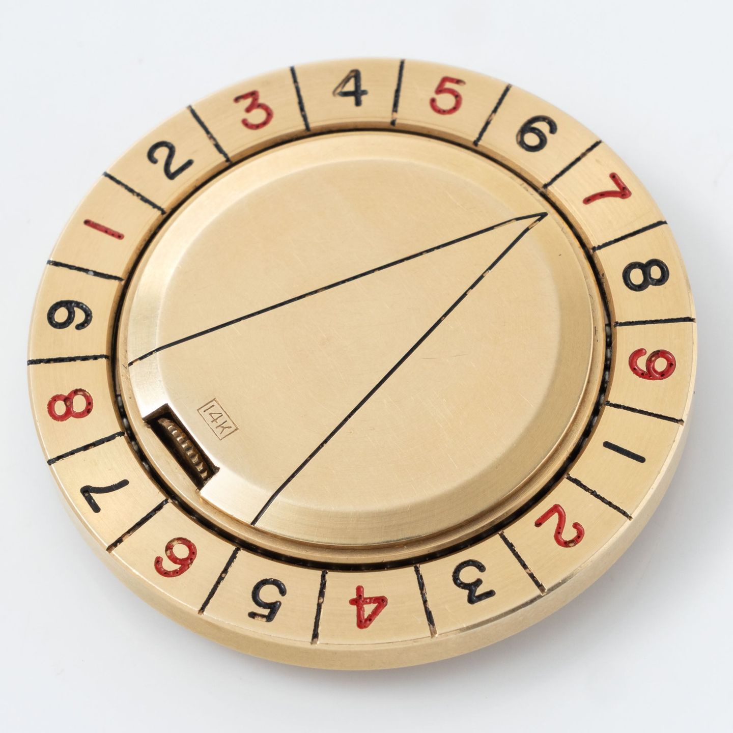 Longines Pocket watch Unknown (Unknown (random serial)) - Silver dial 41 mm Yellow Gold case (6/8)