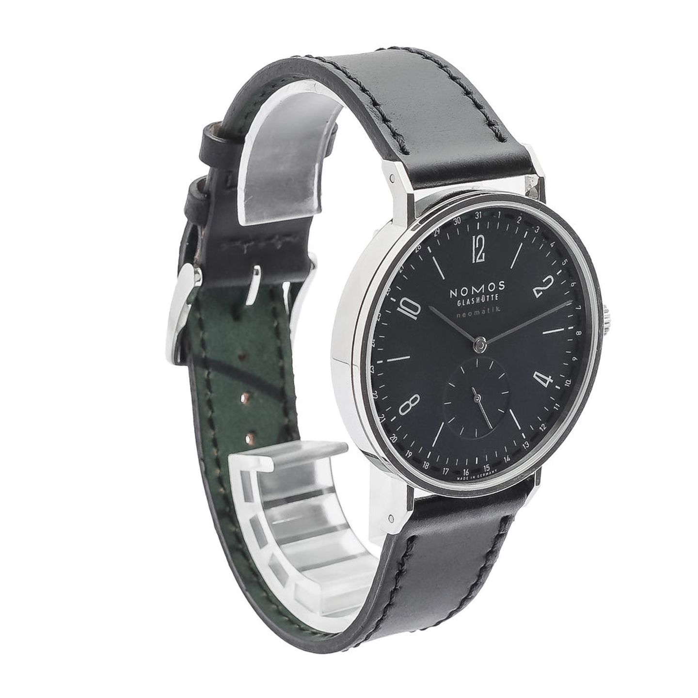 NOMOS Tangente Neomatik 182 (2024) - Blauw wijzerplaat 41mm Staal (6/10)