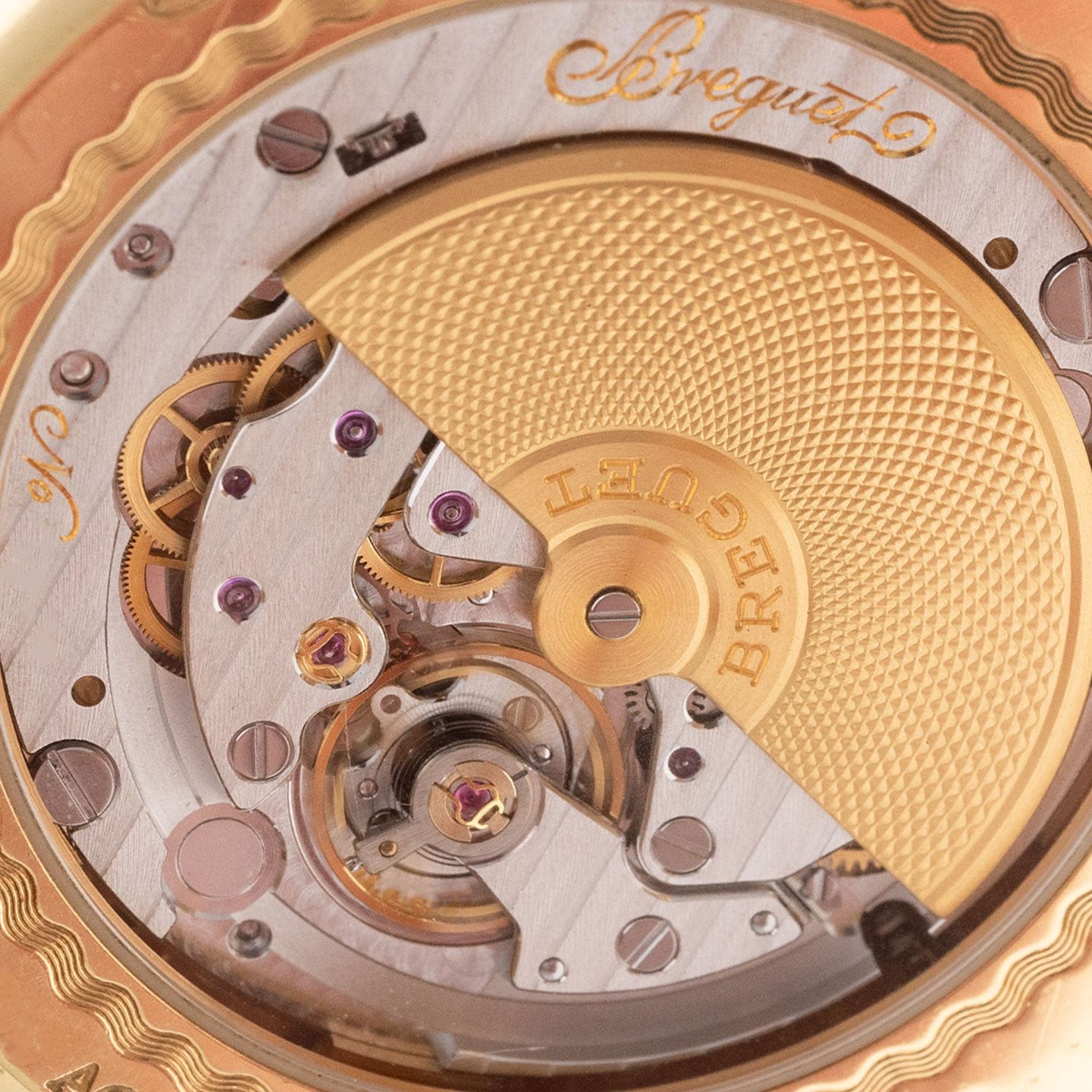 Breguet Classique 7337BA/1E/AV0 (2012) - Silver dial 40 mm Yellow Gold case (3/6)